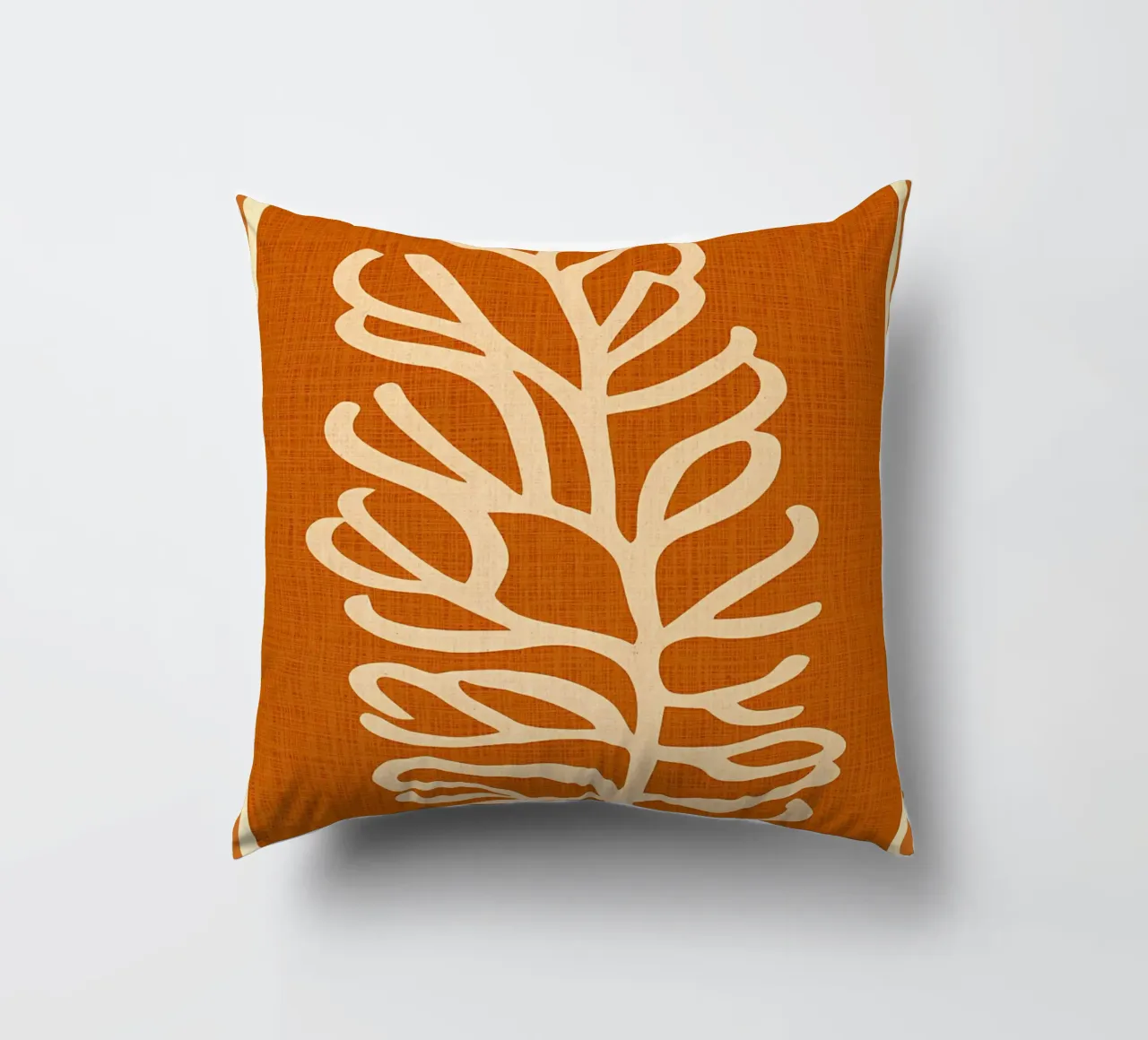 Foglia d'arte della linea Boho cuscino da Amanda Studio