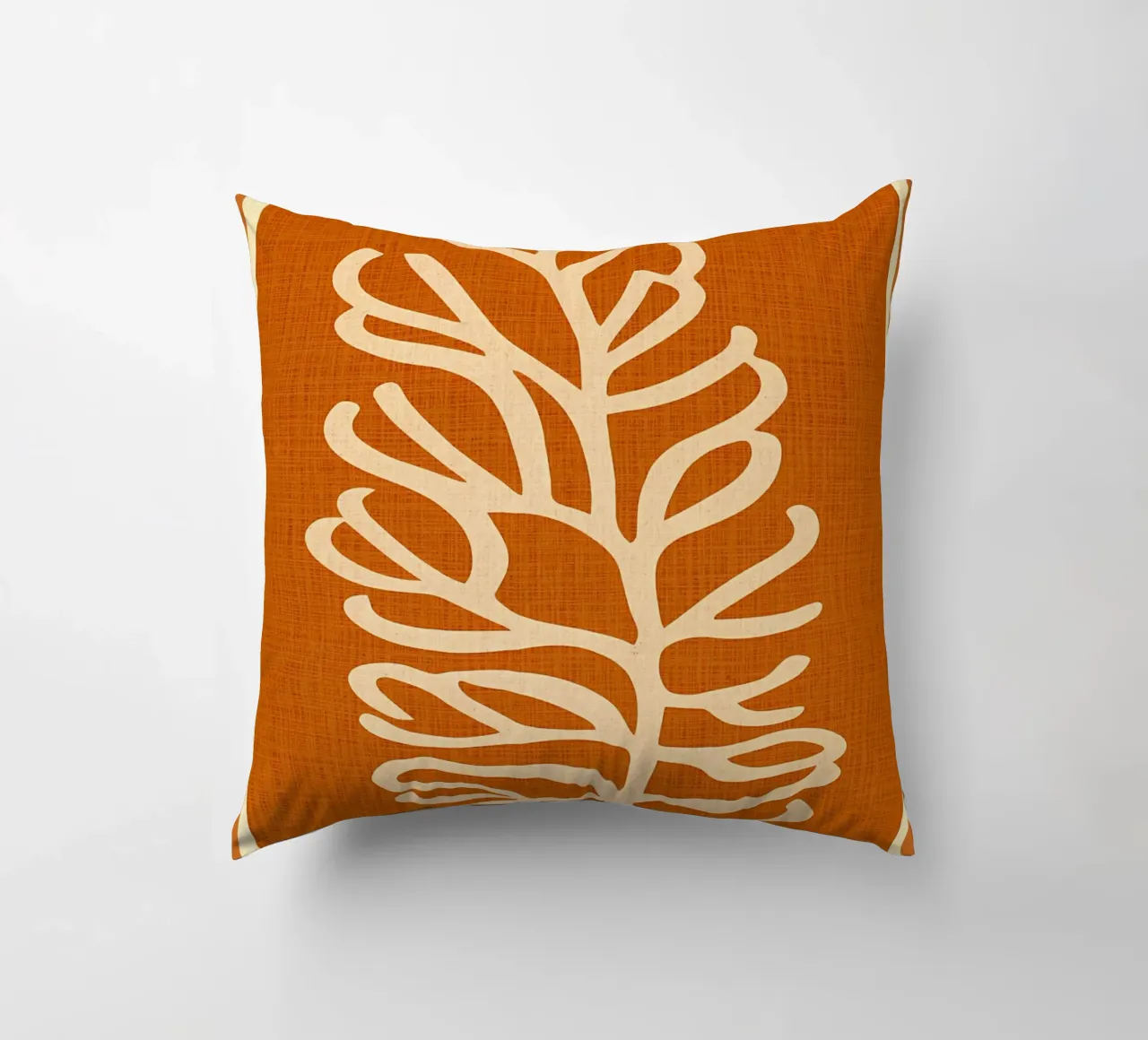 Foglia d'arte della linea Boho cuscino da Amanda Studio