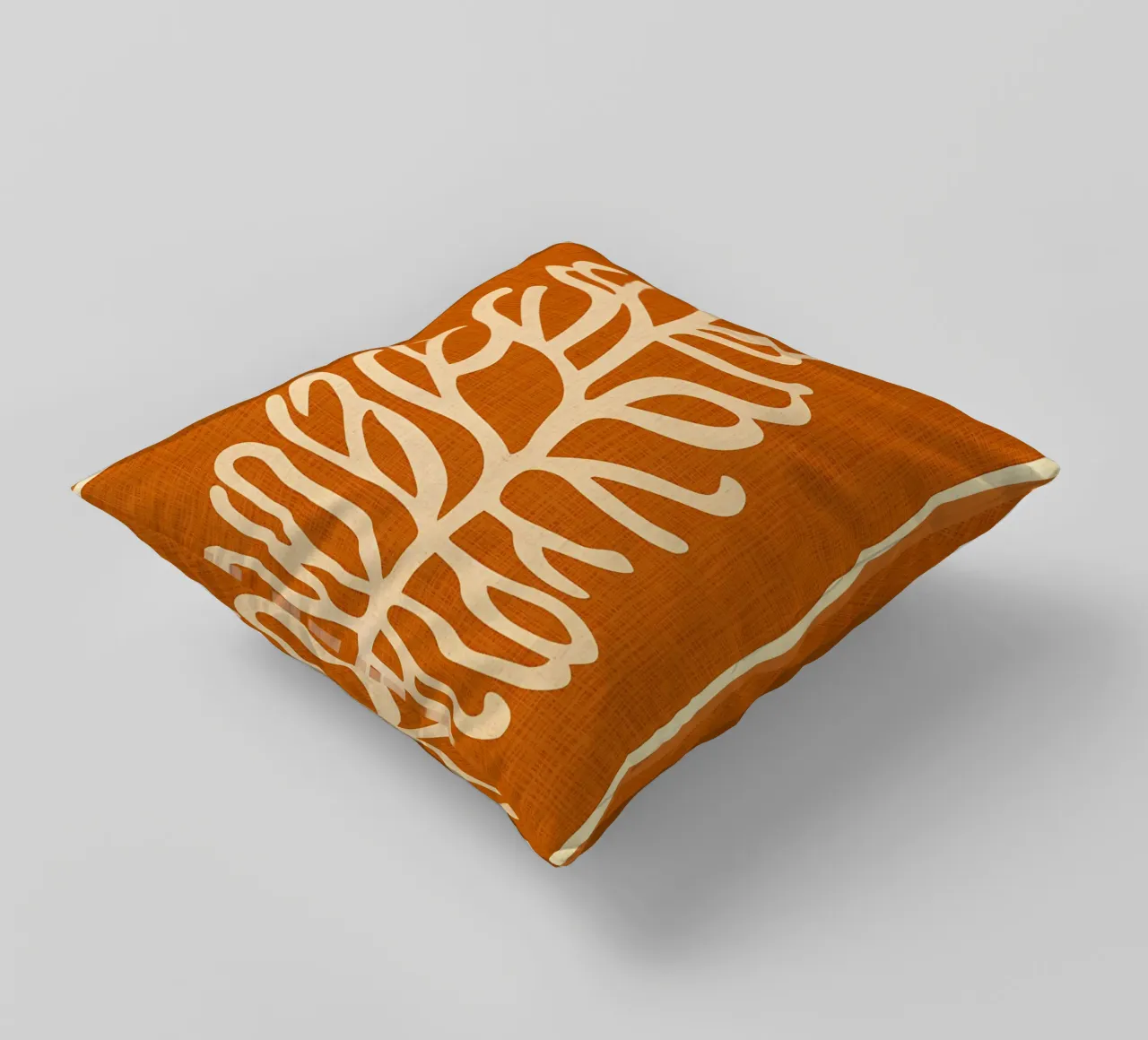 Foglia d'arte della linea Boho cuscino da Amanda Studio