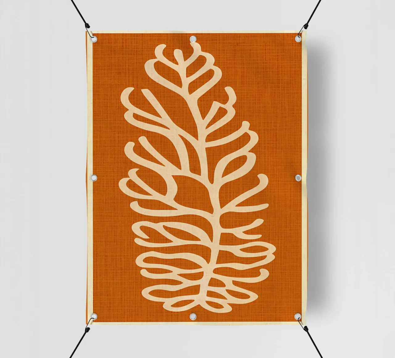 Foglia d'arte della linea Boho telo in pvc da Amanda Studio