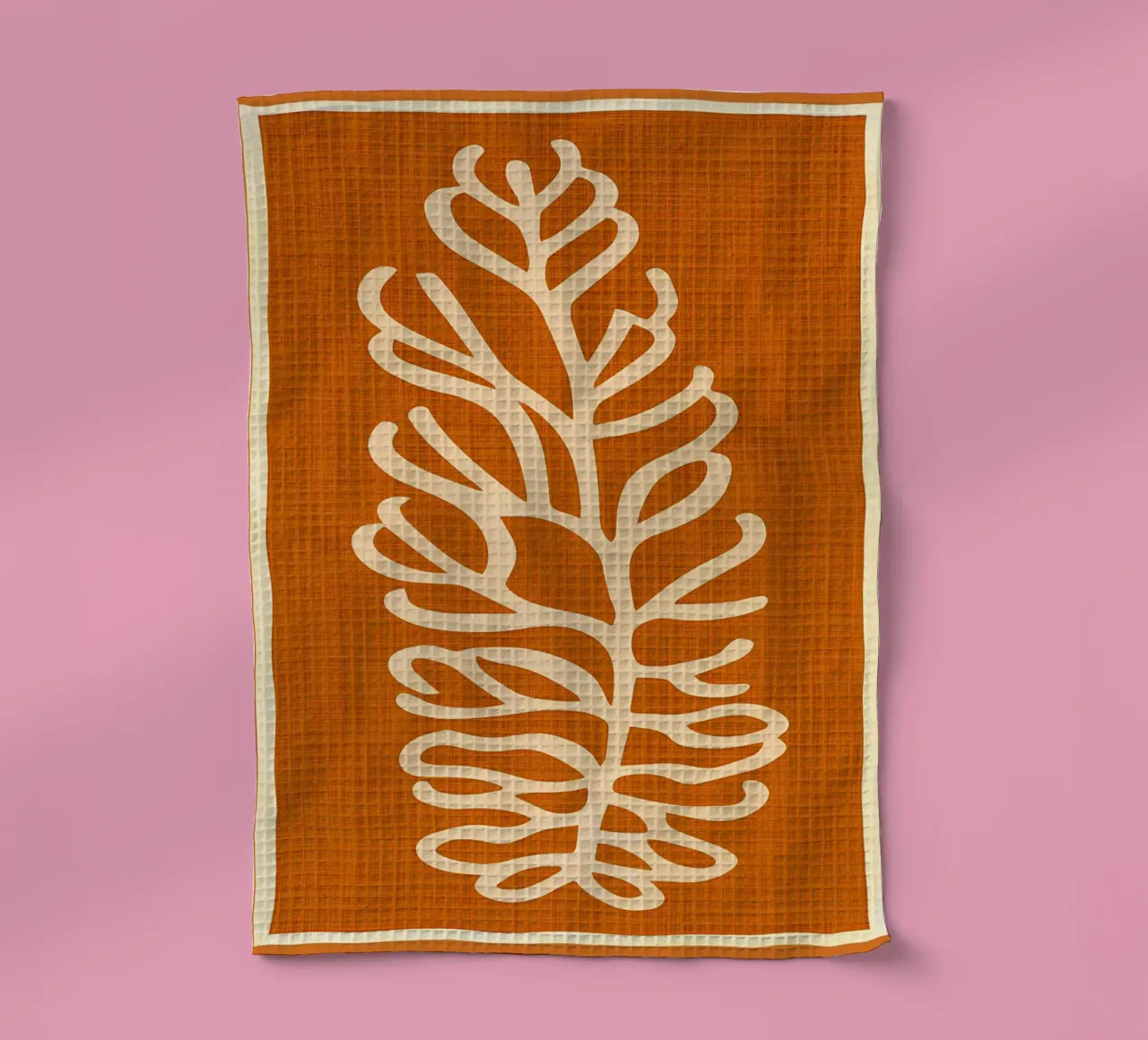 Foglia d'arte della linea Boho canovaccio da cucina da Amanda Studio
