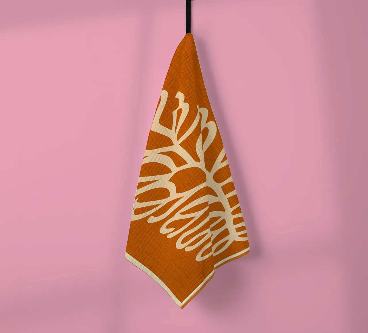 Foglia d'arte della linea Boho canovaccio da cucina da Amanda Studio
