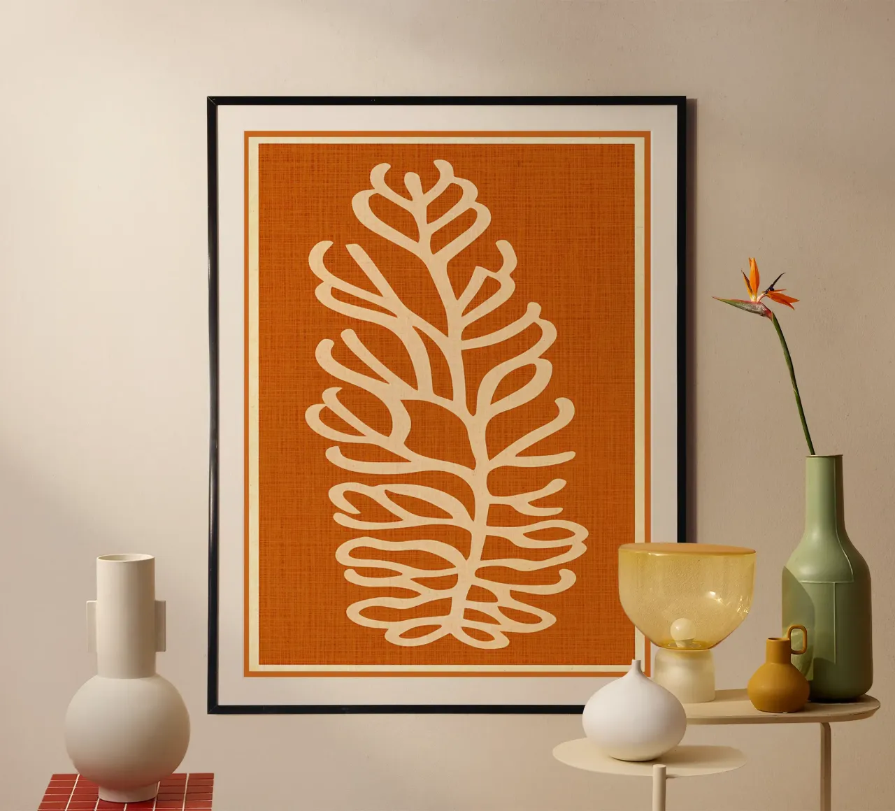 Foglia d'arte della linea Boho carta hahnemühle da Amanda Studio