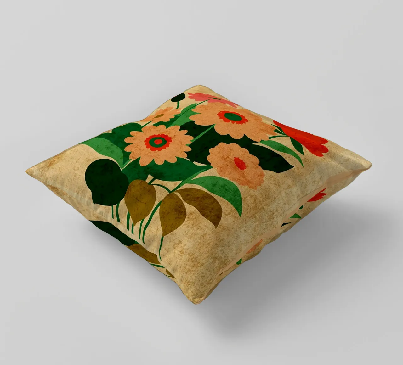 Botanical Cut Outs Art decorative cushion by Amanda Studio