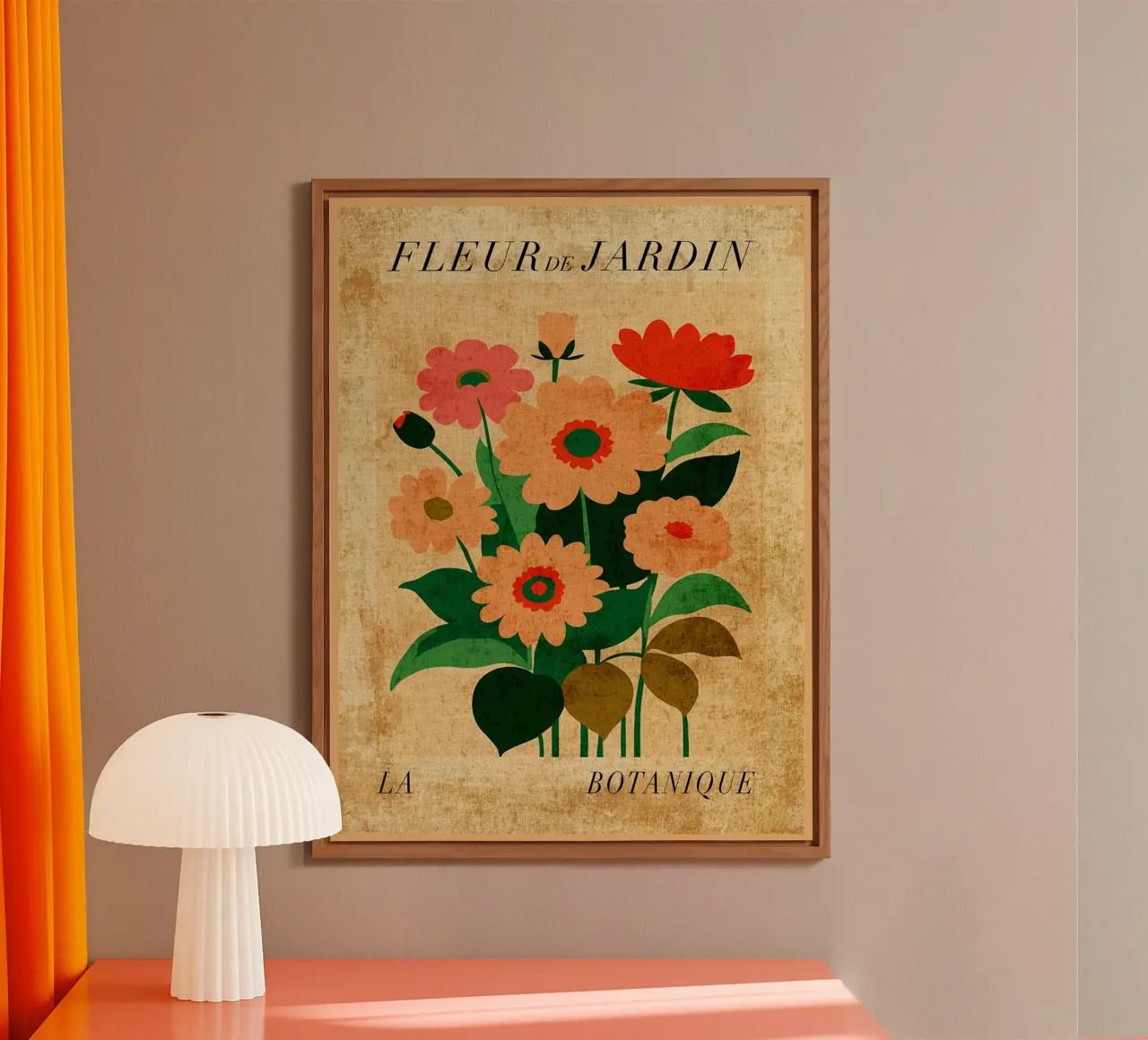 Arte botanica ritagliata pannello forex da Amanda Studio