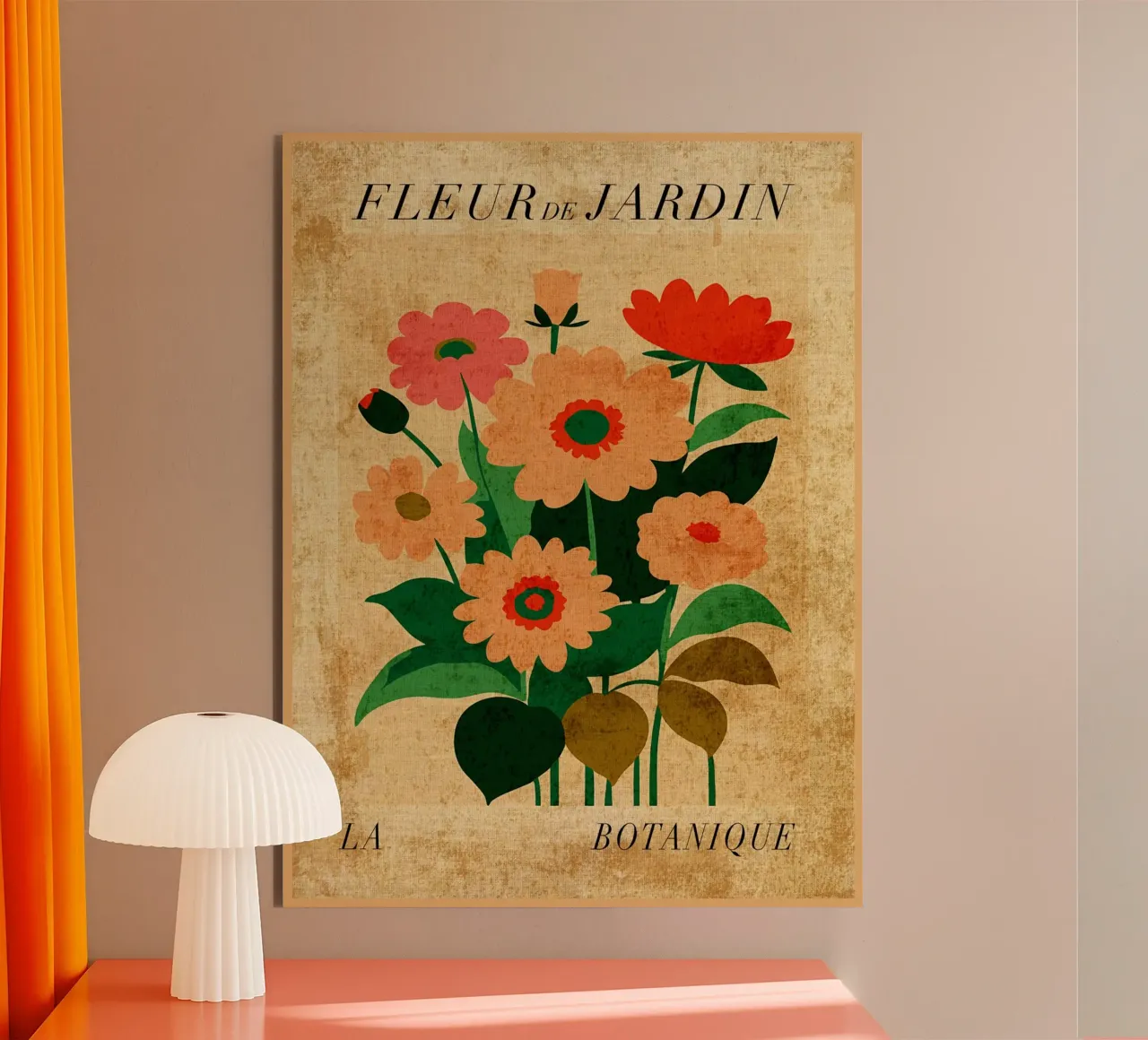 Arte botanica ritagliata pannello forex da Amanda Studio
