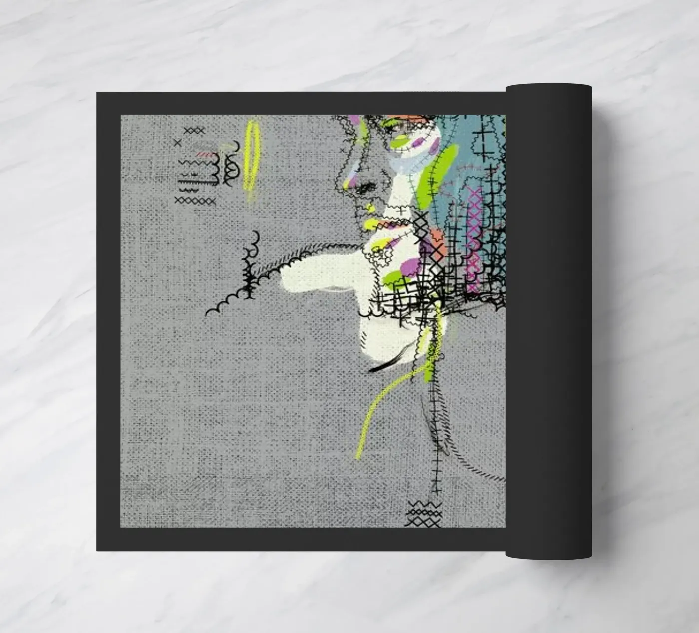 Marvin Portrait zerbino da Carlos Quitério