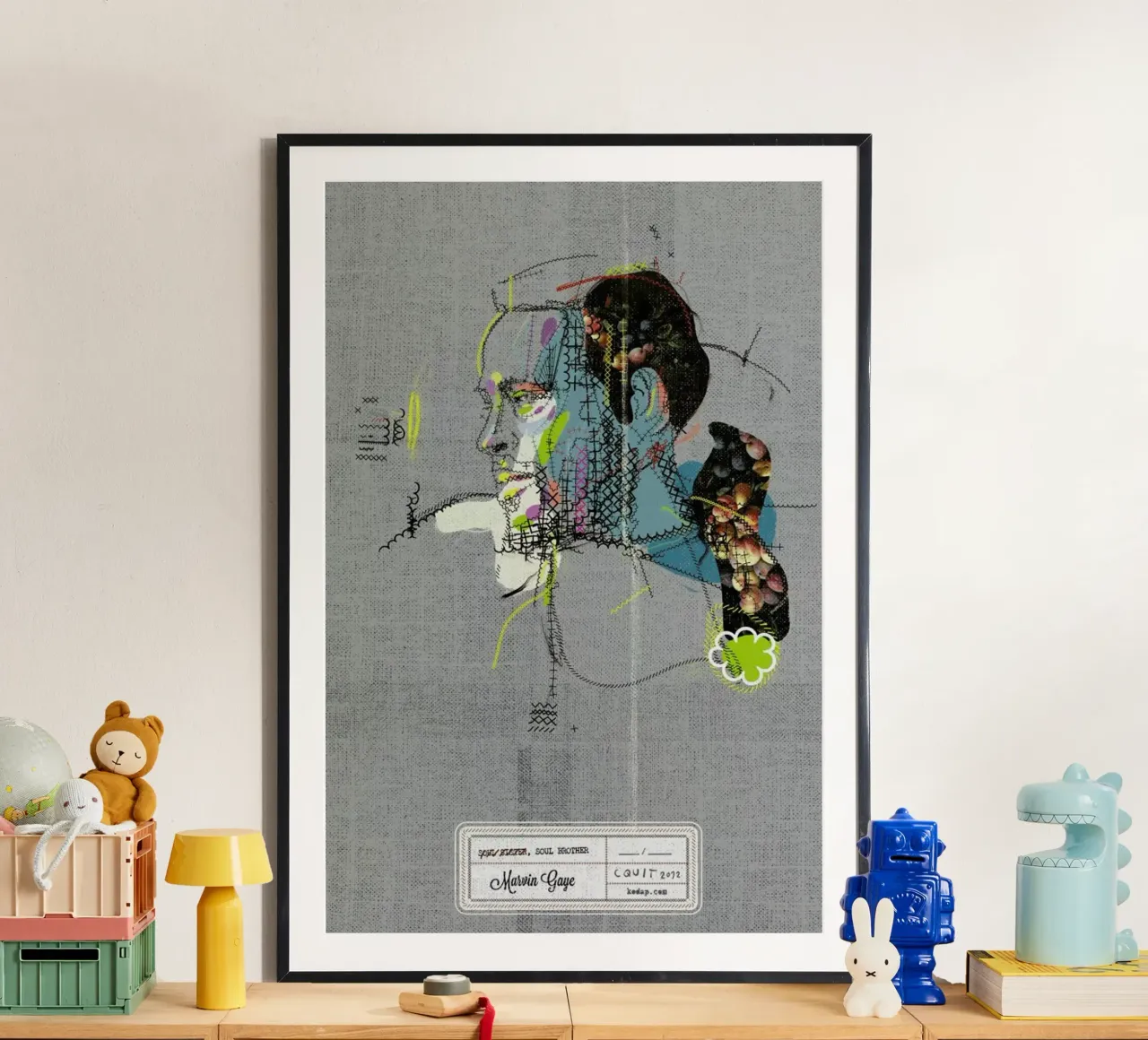 Marvin Portrait poster da Carlos Quitério