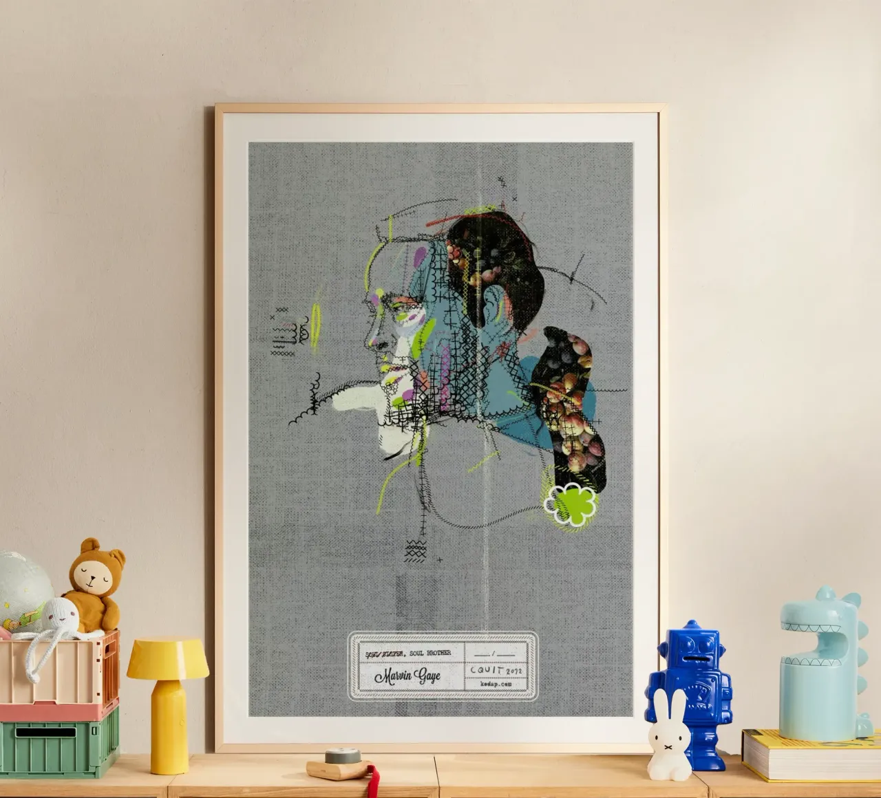 Marvin Portrait poster da Carlos Quitério