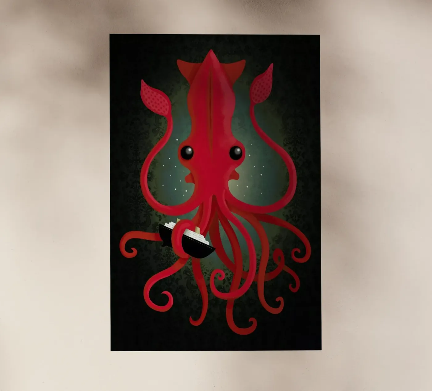 Kraken Attacken pellicola backlit da DinoMike