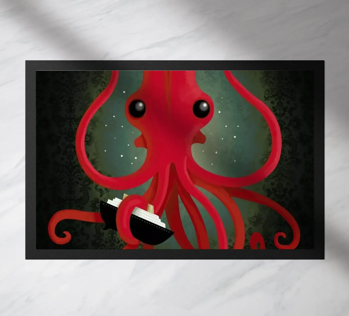 Kraken Attacken deurmat van DinoMike