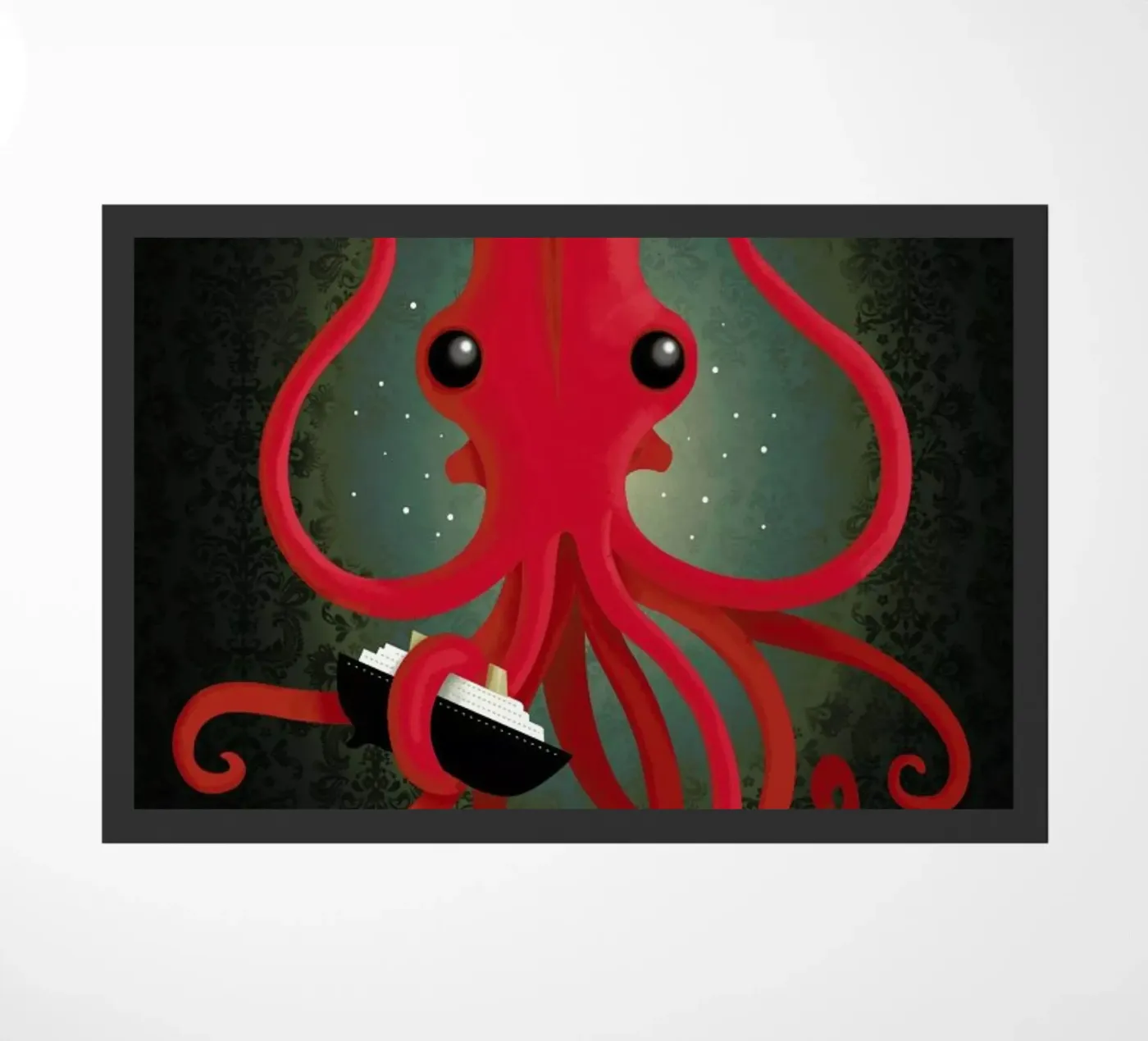 Kraken Attacken deurmat van DinoMike