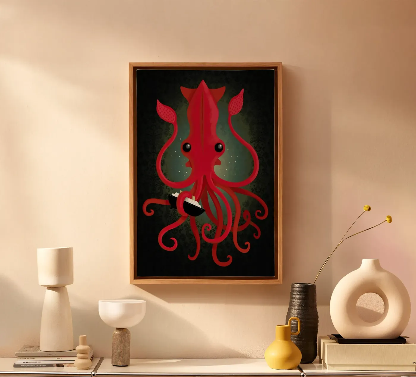 Kraken Attacken tela da DinoMike