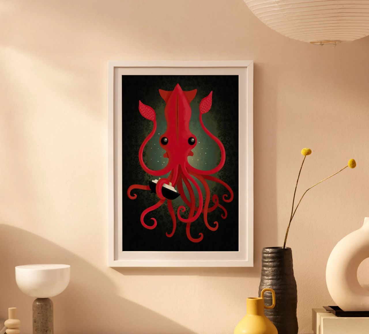 Kraken Attacken poster de DinoMike