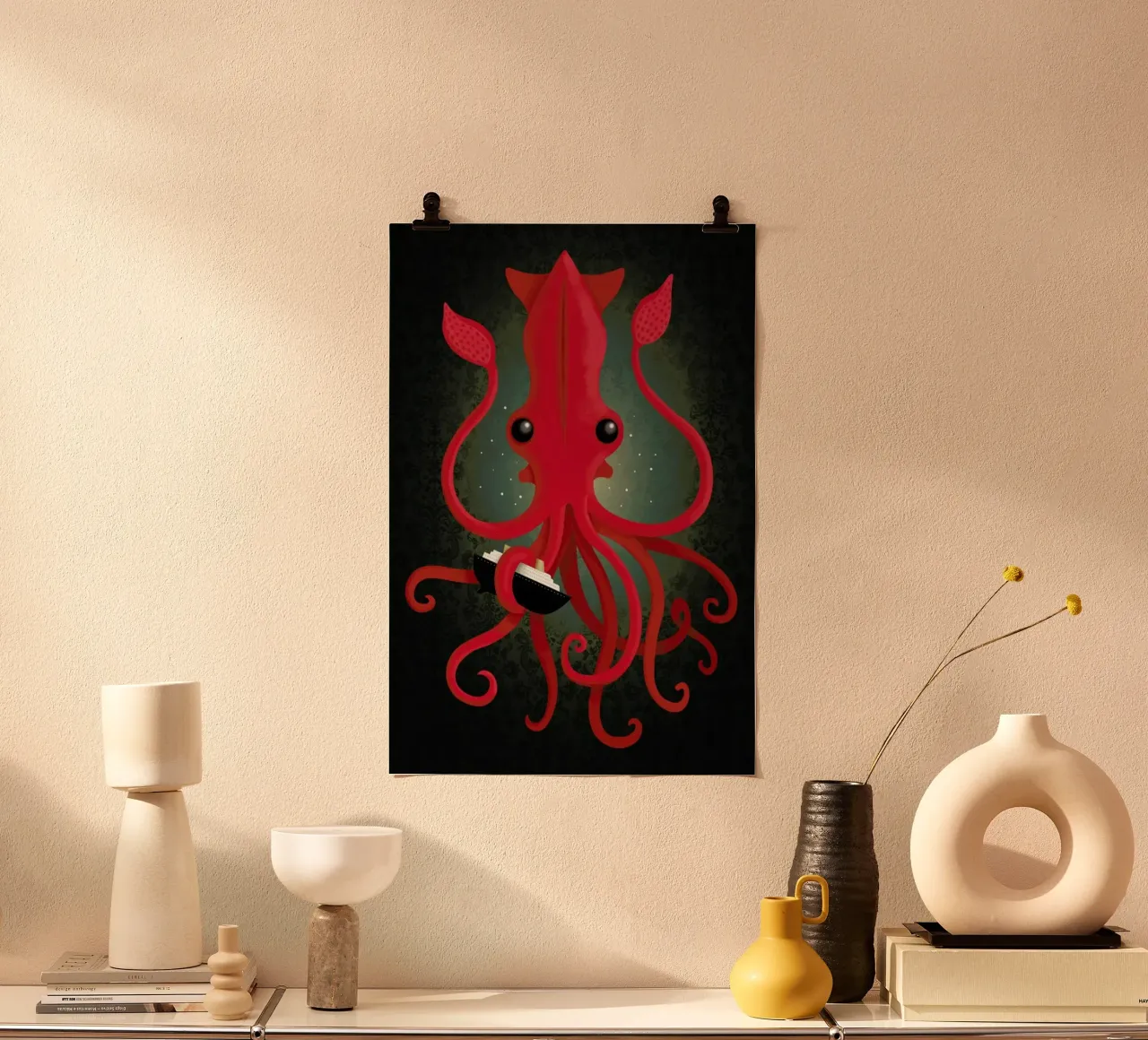 Kraken Attacken poster da DinoMike