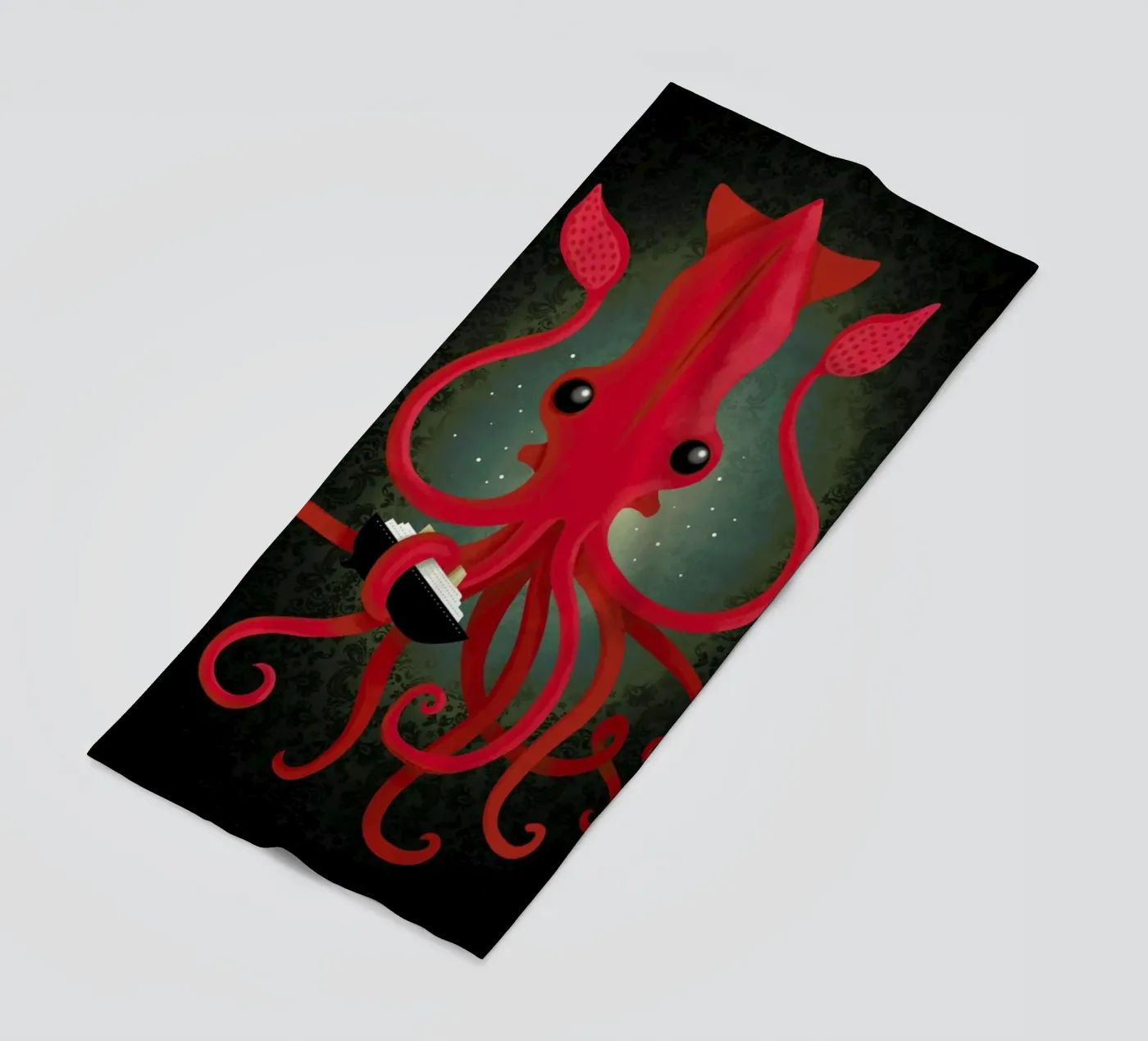 Kraken Attacken serviette de plage de DinoMike