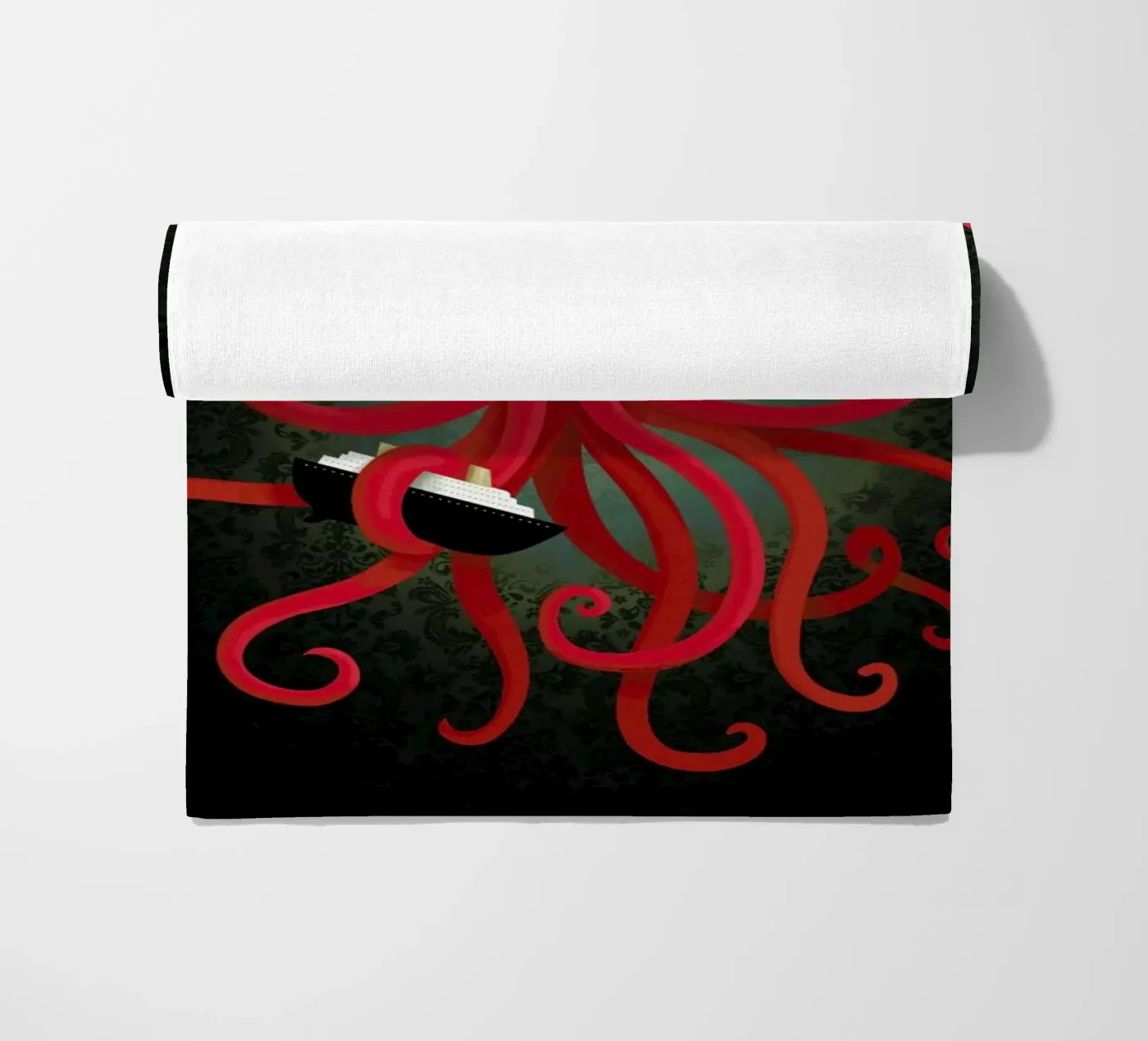 Kraken Attacken serviette de plage de DinoMike