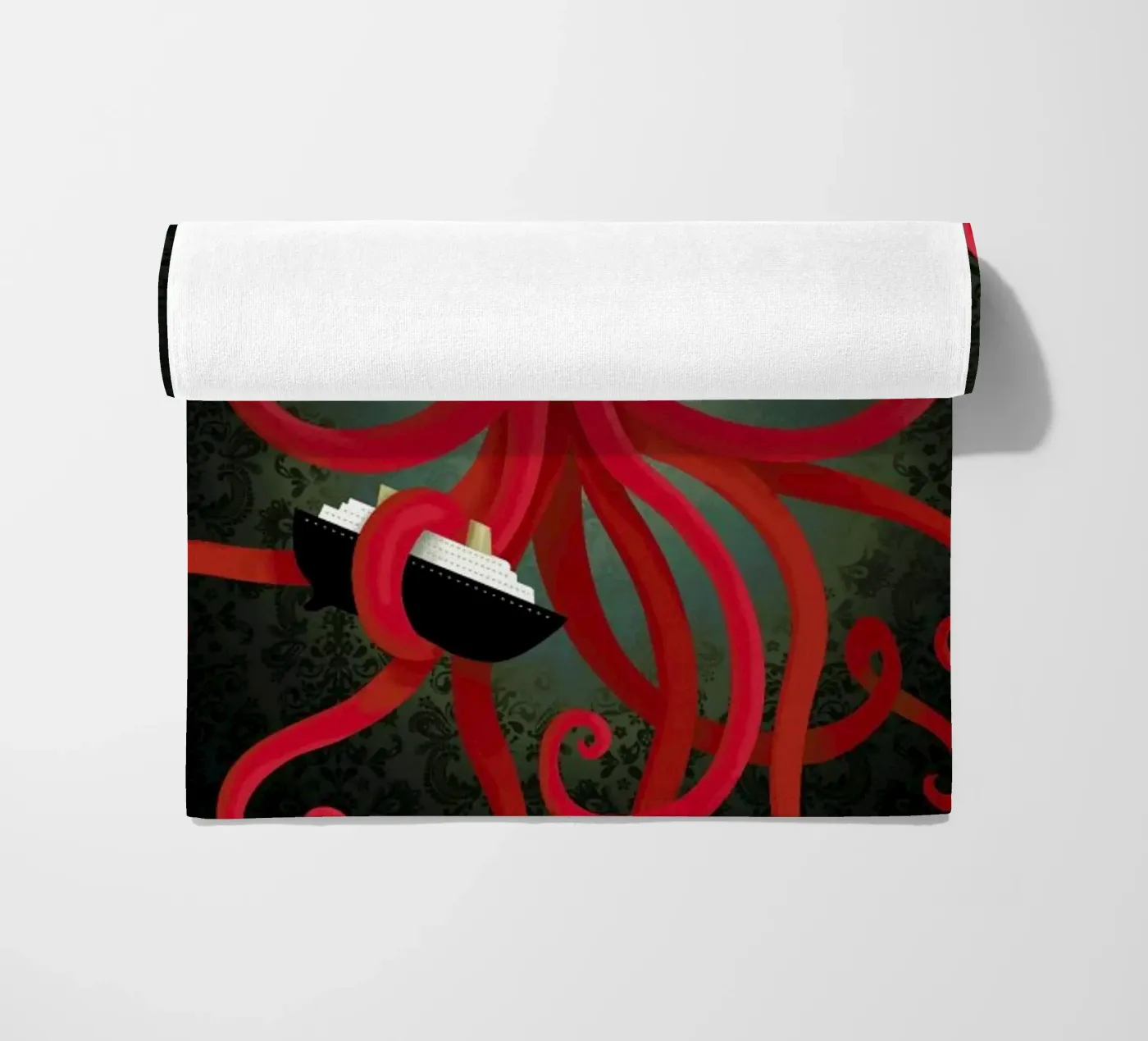 Kraken Attacken serviette de plage de DinoMike