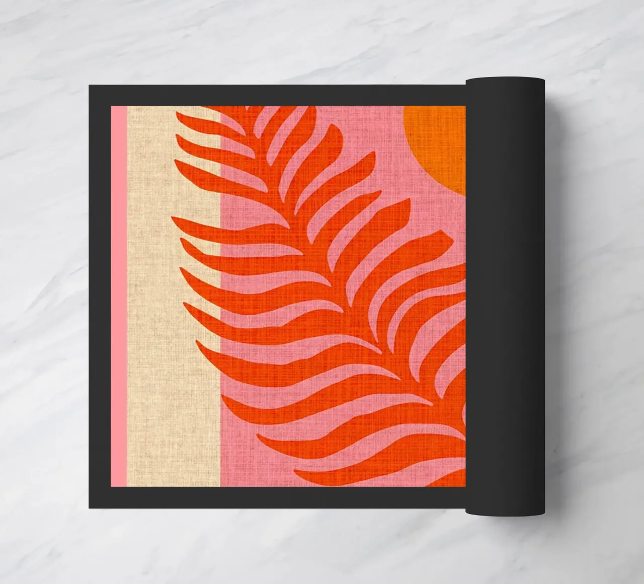 Arte botanica su carta zerbino da Amanda Studio
