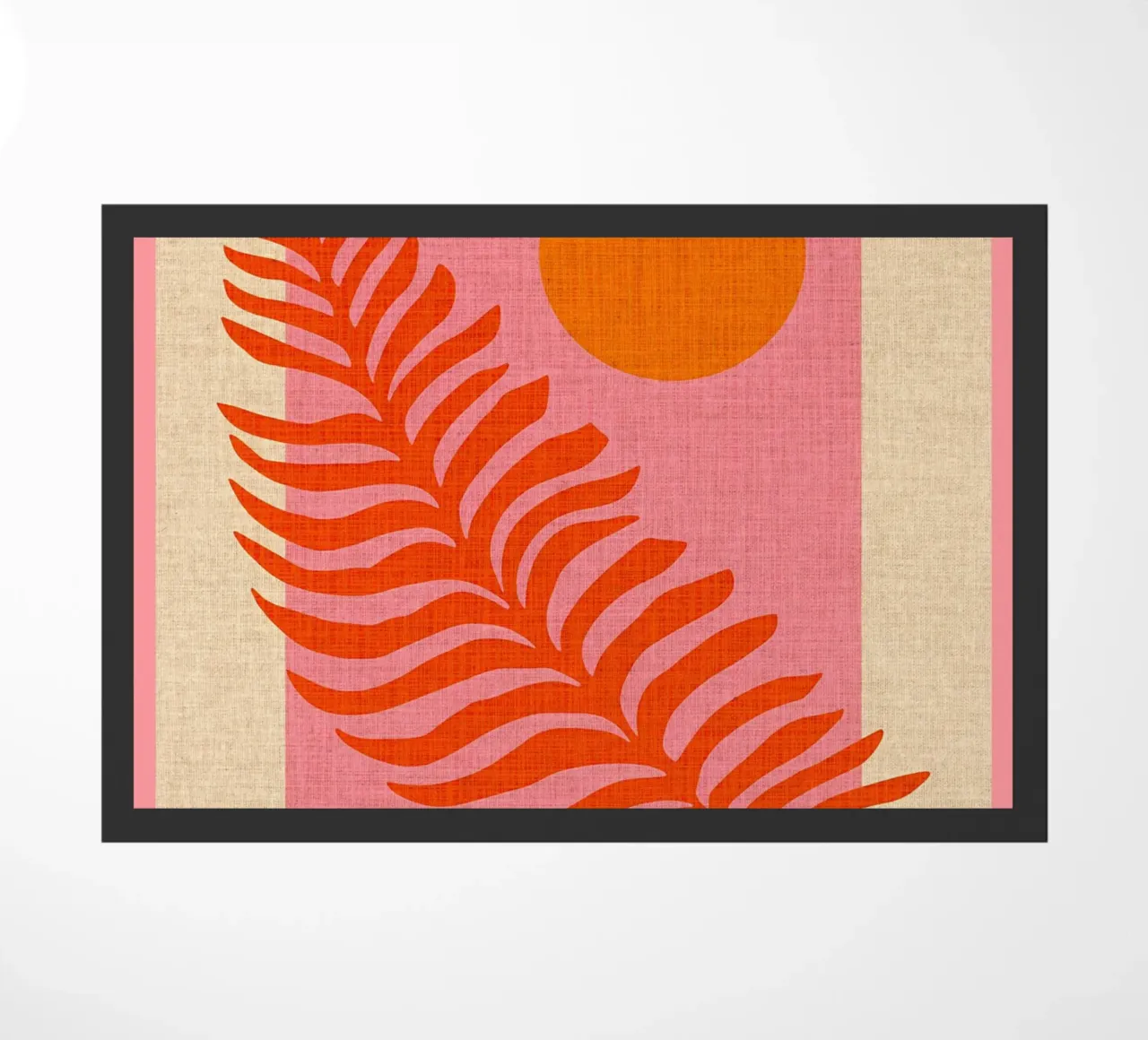 Arte botanica su carta zerbino da Amanda Studio