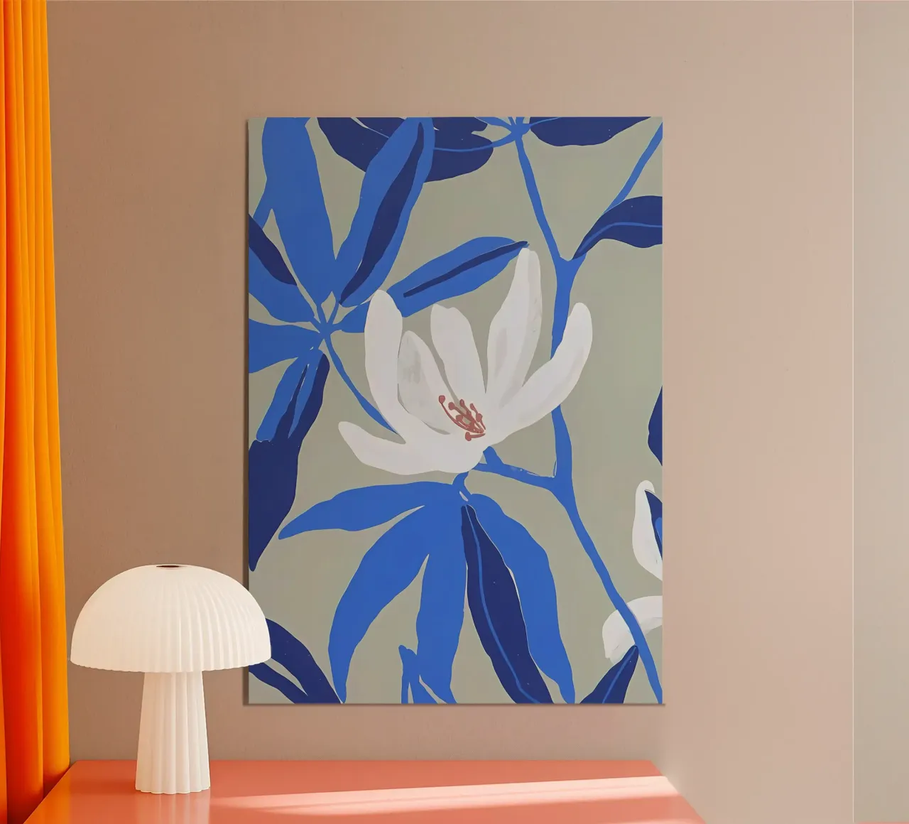 Arte dei fiori bianchi carta hahnemühle da Jose