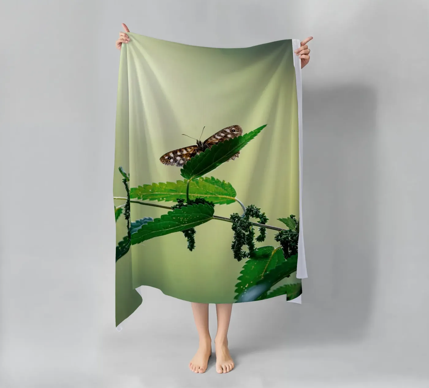 Butterfly Strandtuch von Tom's Wildlife