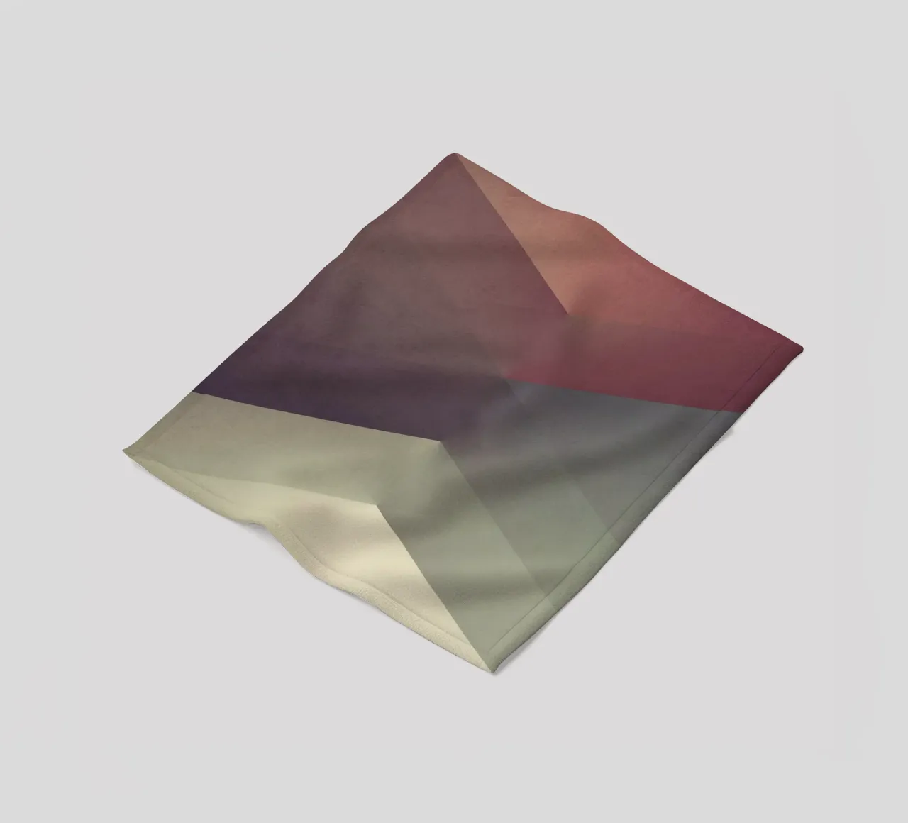 Geometria moderna n. 2 coperta in pile da Metron