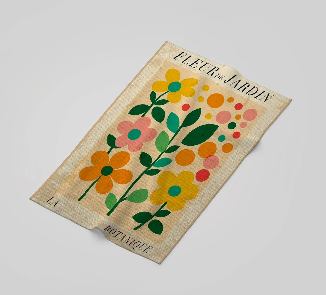 Design colorato per bambini telo mare da BobbyStudio