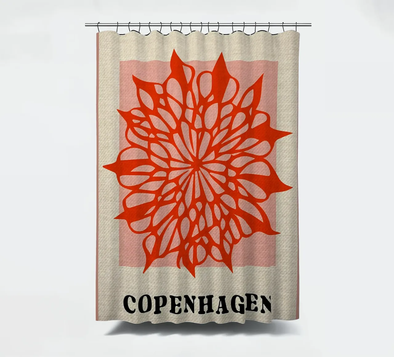 Mercato dei fiori di Copenaghen tenda da doccia da BobbyStudio