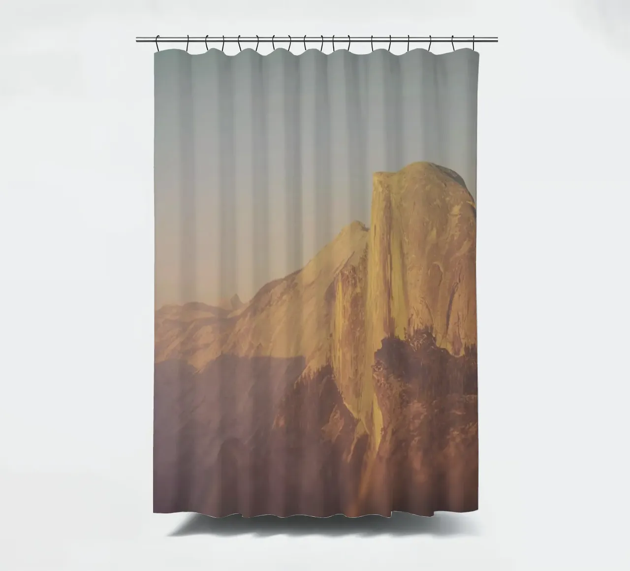 Half Dome IV shower curtain by thetraveller
