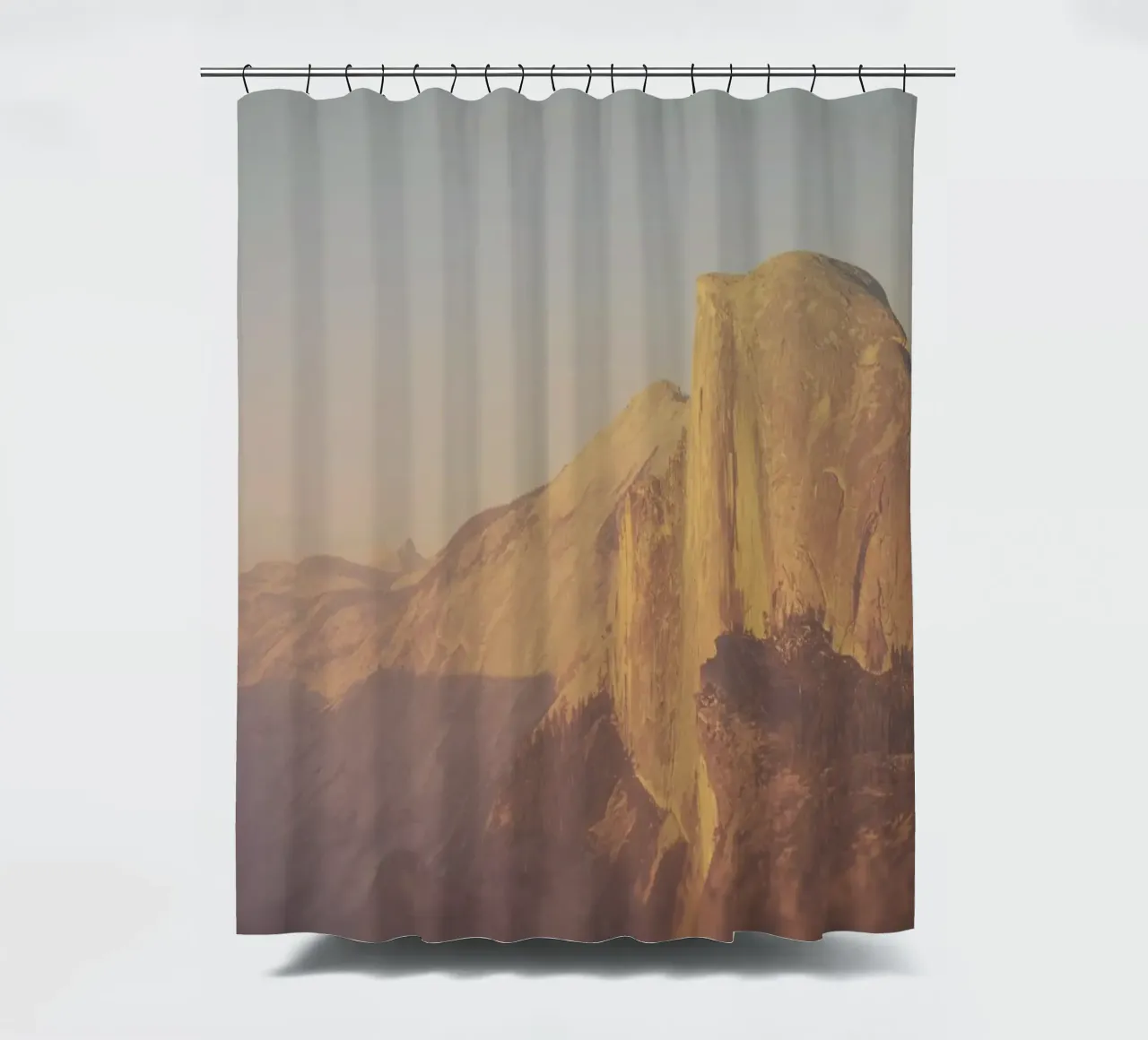 Half Dome IV shower curtain by thetraveller
