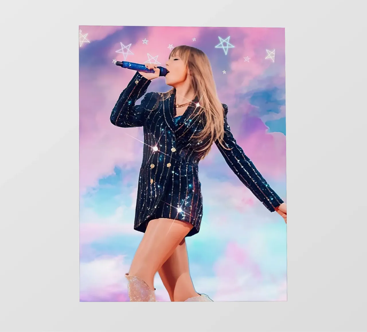 Taylor Swift Singing pellicola backlit da Musdadad Shop