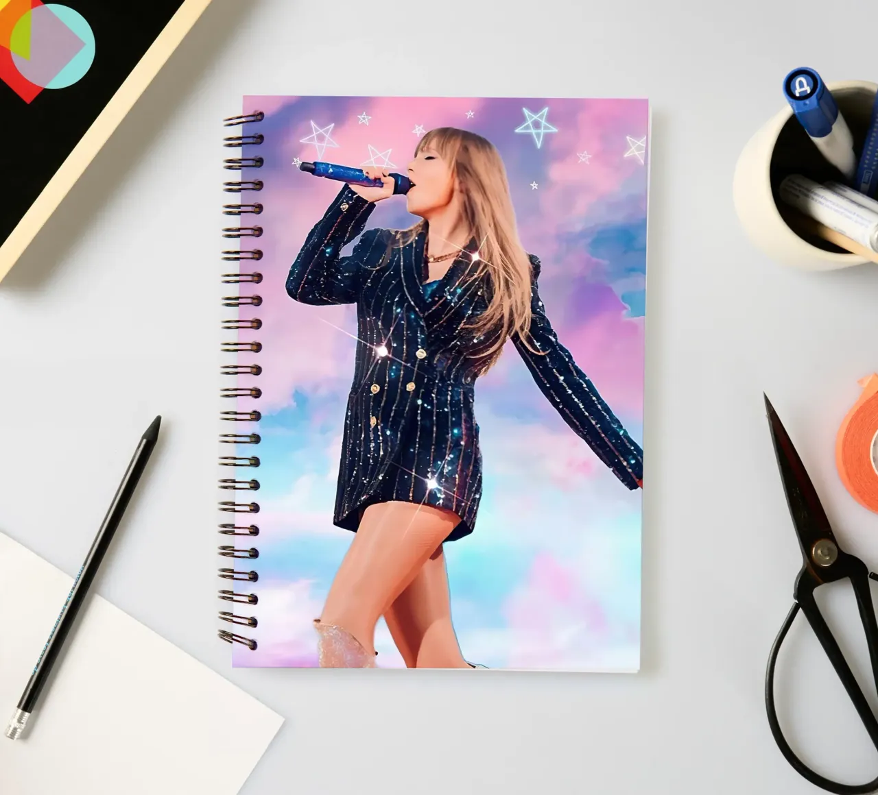 Taylor Swift Singing diario ad anelli da Musadad Shop