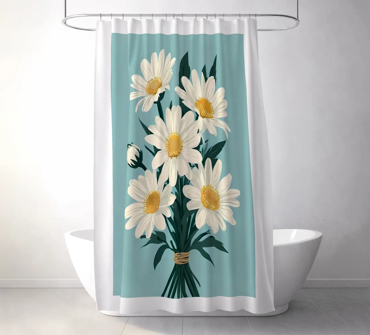 Un mazzo di fiori tenda da doccia da Jose