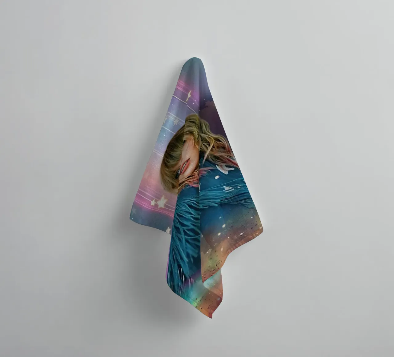 Taylor Swift Singer asciugamano da bagno da Musdadad Shop