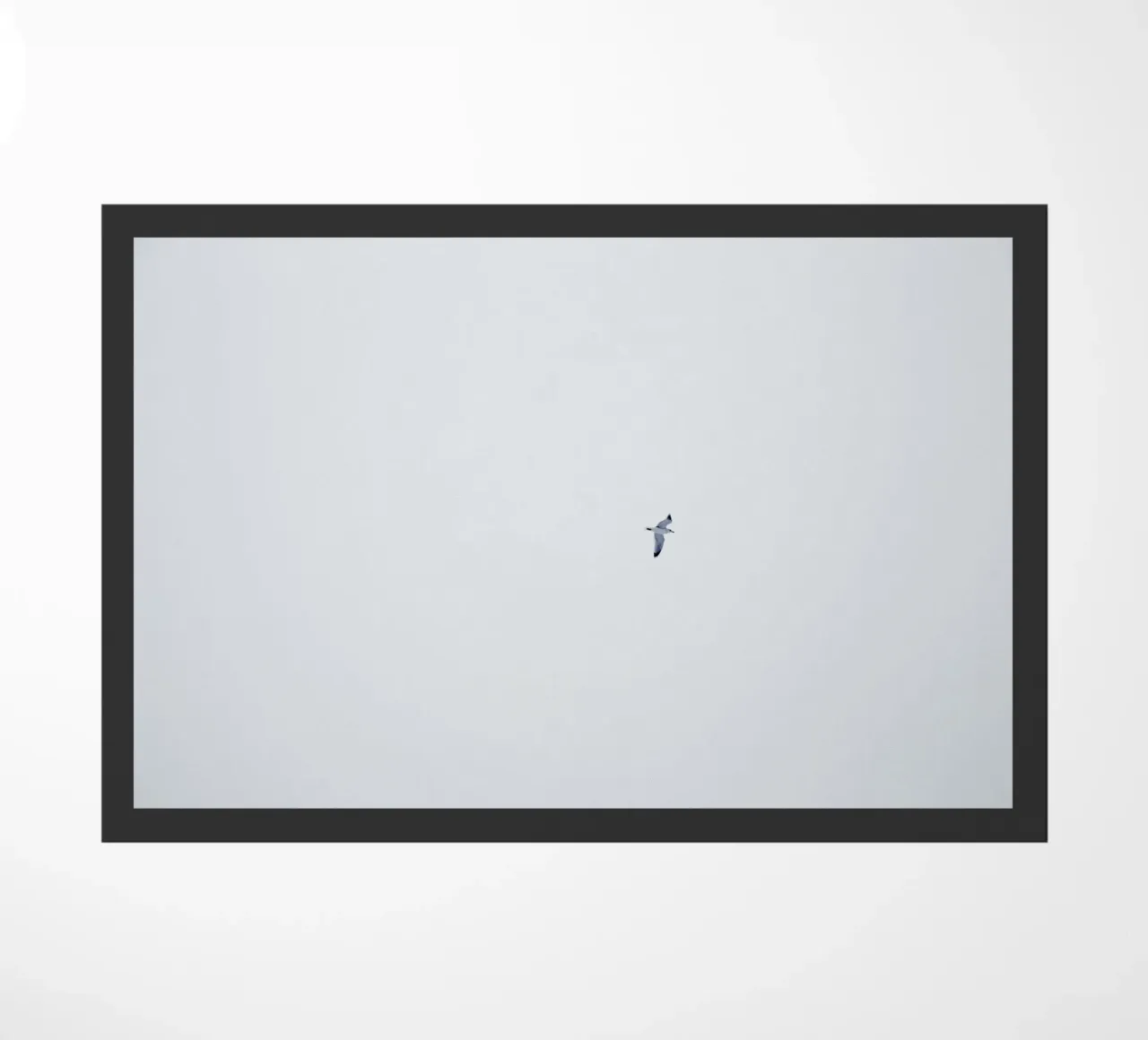 Flying Seagull doormat by KISSA STUDIO