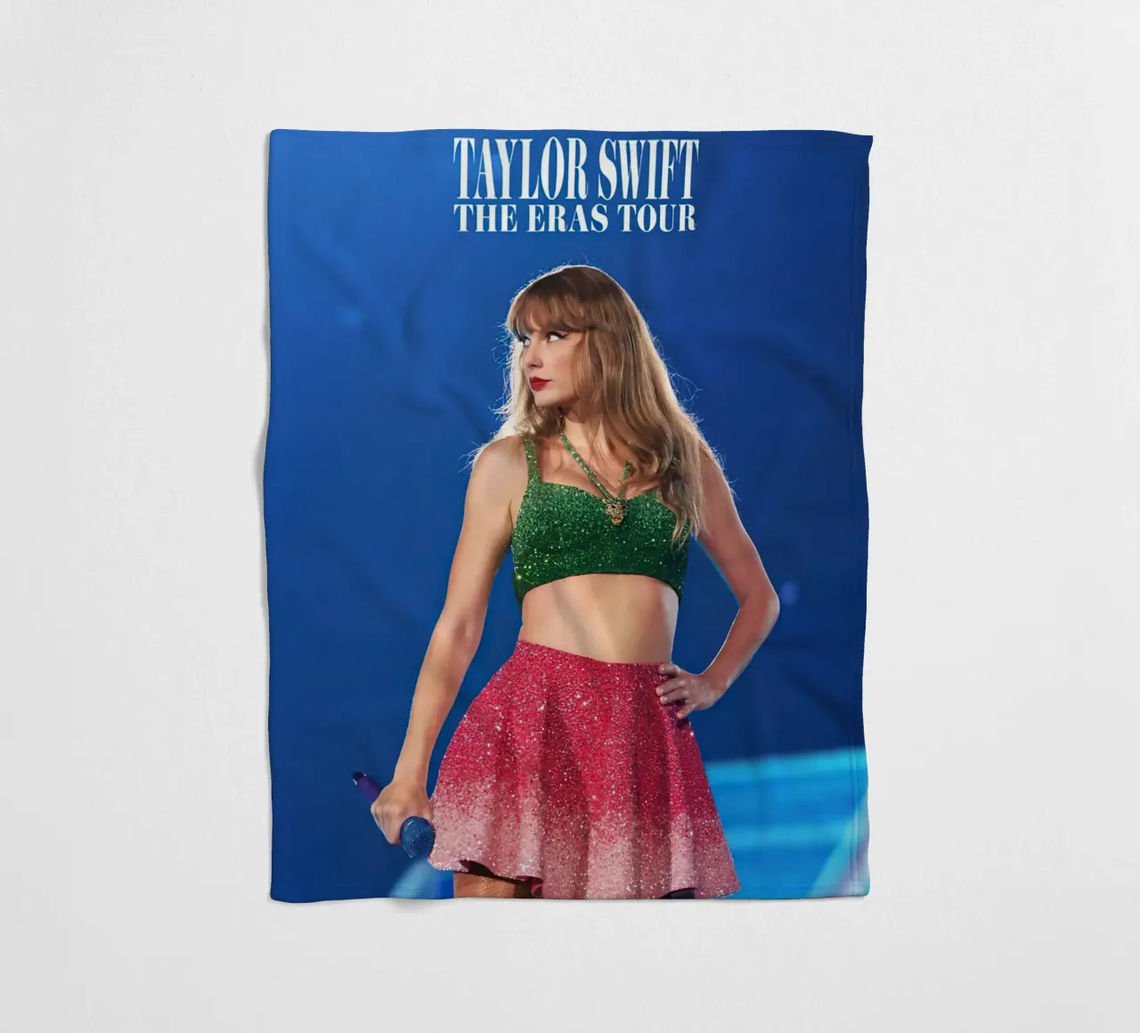 Taylor Swift Eras Tour coperta in pile da Musdadad Shop