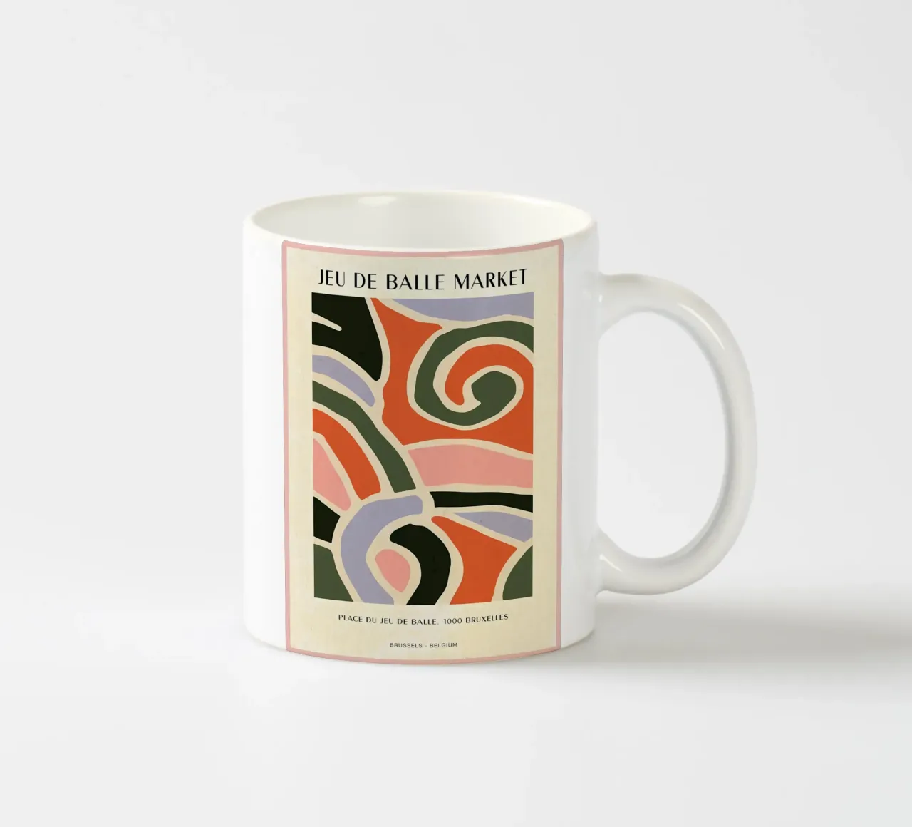 Mercato delle pulci Belgio tazza in ceramica da Paul Studio