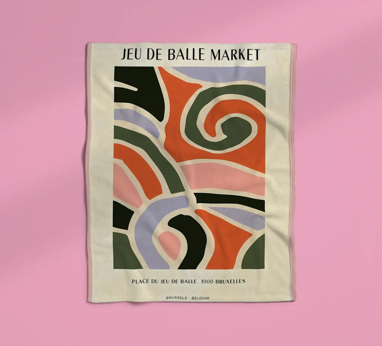 Mercato delle pulci Belgio coperta in pile da Paul Studio