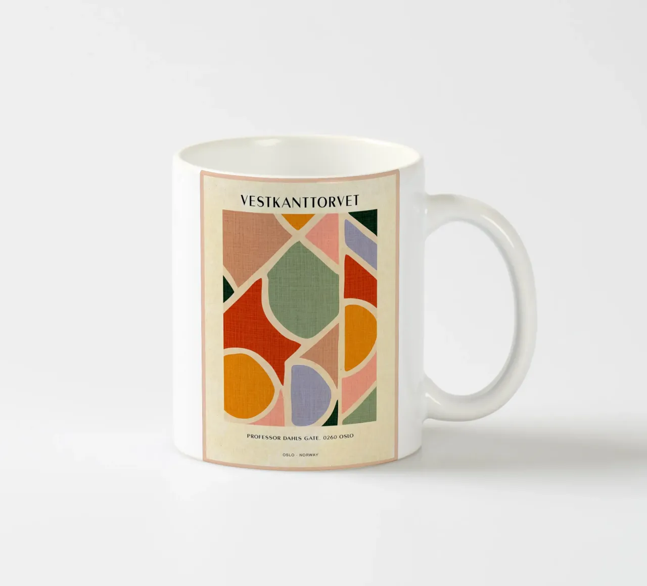 Mercato delle pulci di Oslo tazza in ceramica da Paul Studio