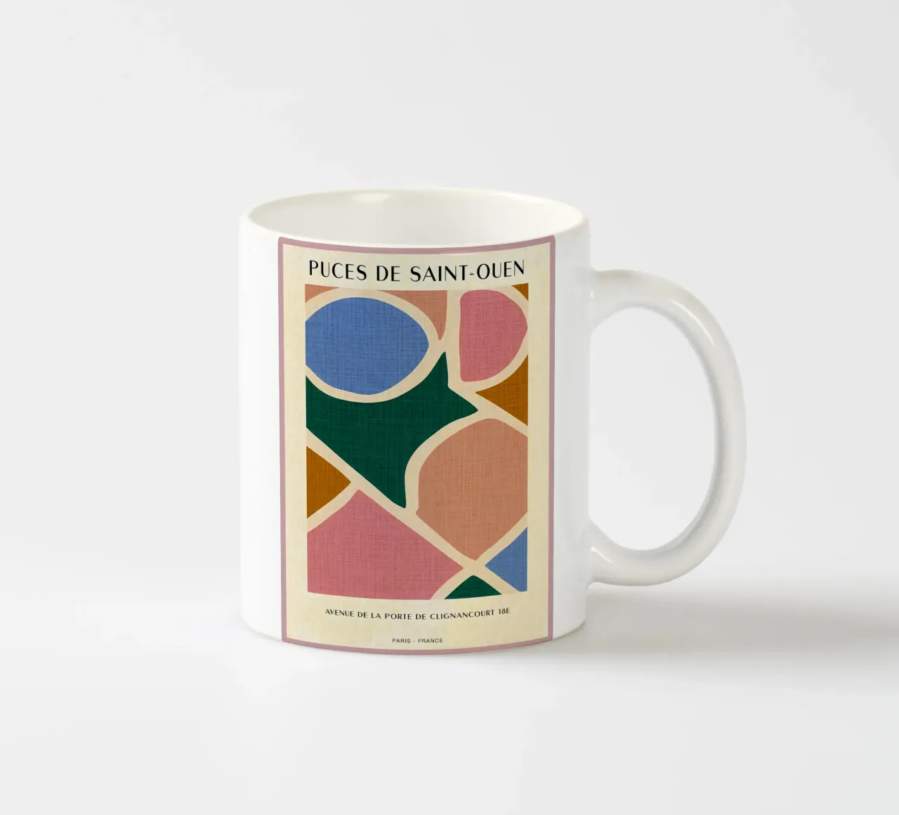 Mercato delle pulci di Parigi tazza in ceramica da Paul Studio