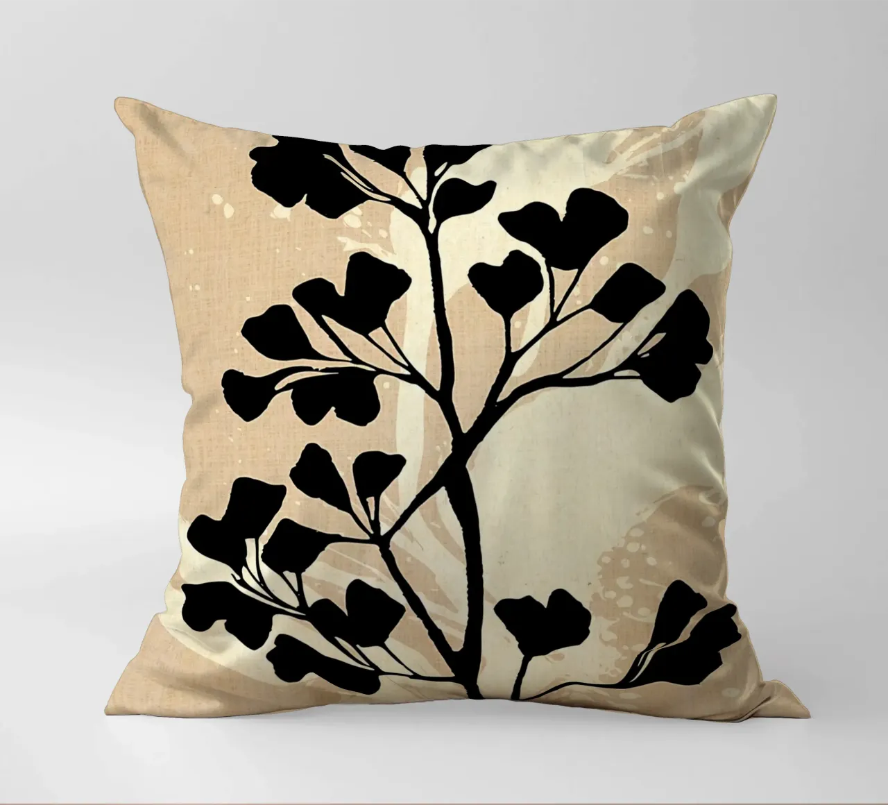 Fleurs du Jardin in beige cuscino da Paul Studio