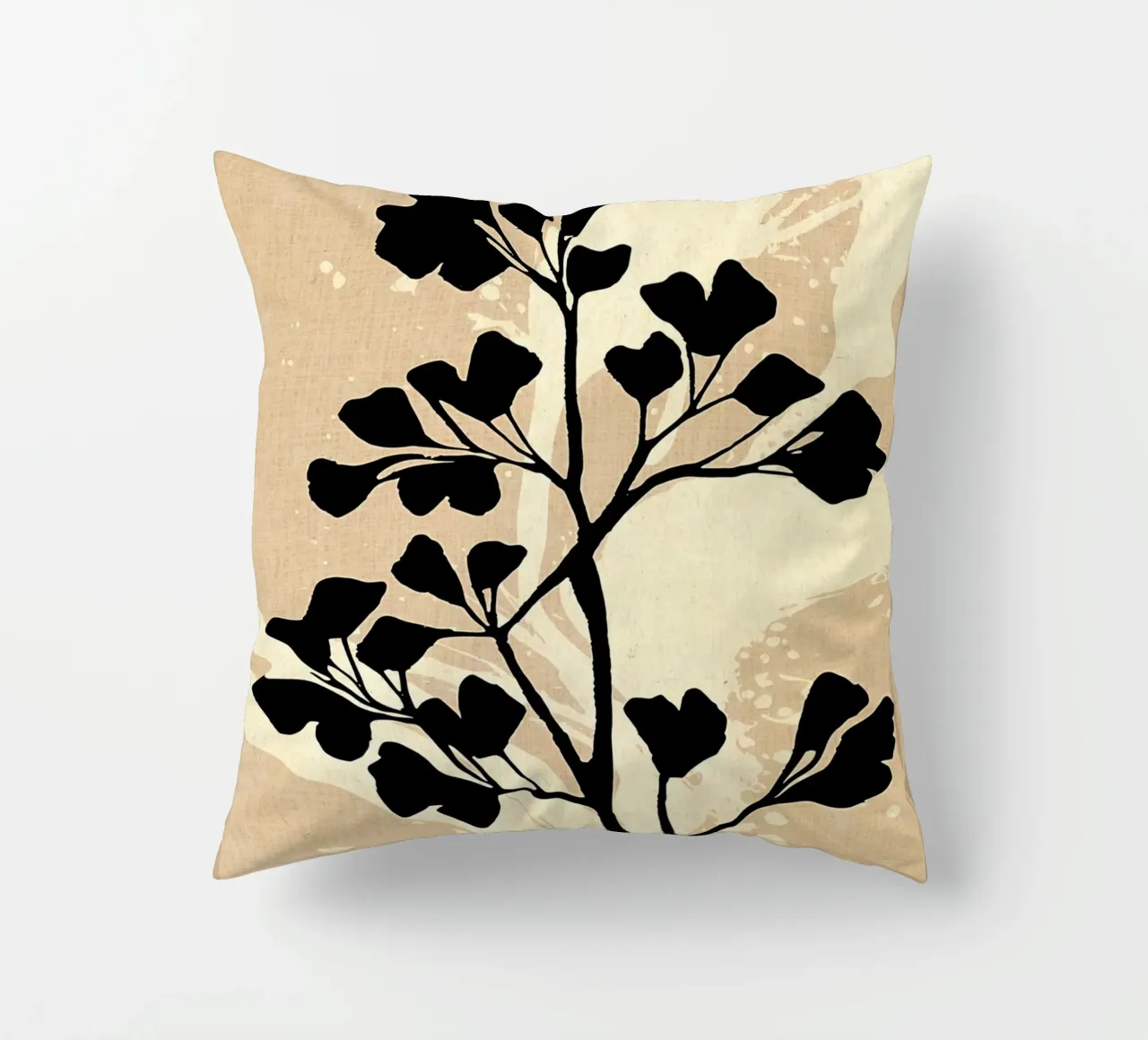 Fleurs du Jardin in beige cuscino da Paul Studio