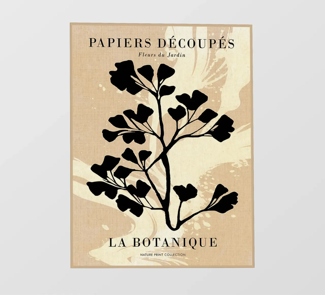 Fleurs du Jardin in beige telo in pvc da Paul Studio