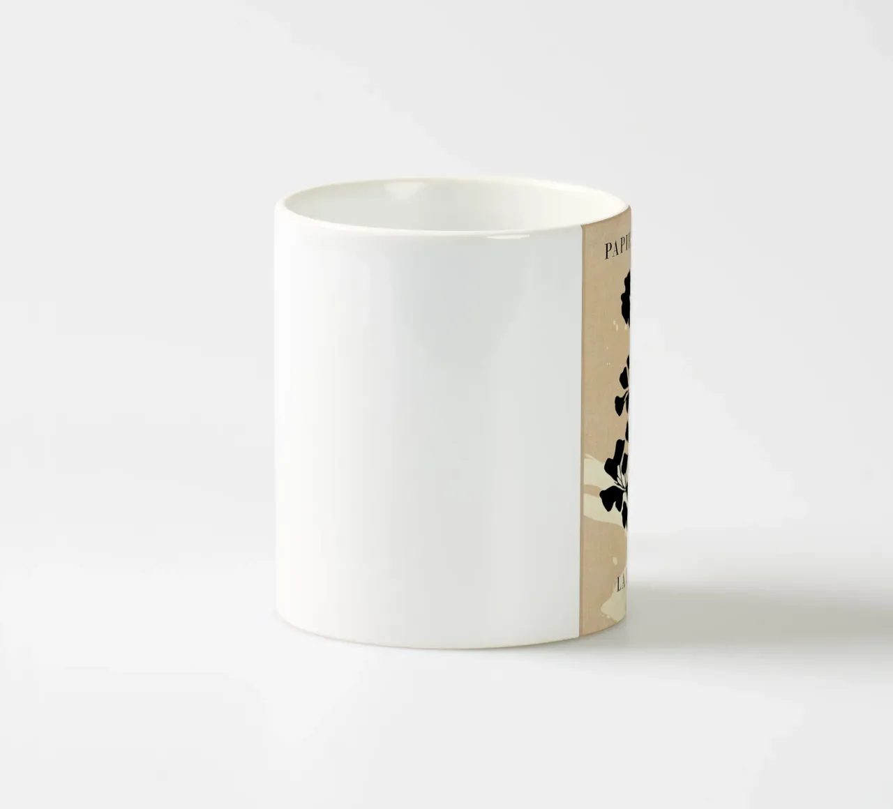 Fleurs du Jardin in beige tazza in ceramica da Paul Studio