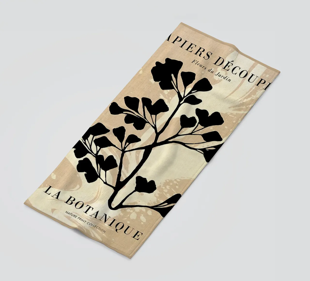 Fleurs du Jardin in beige telo mare da Paul Studio