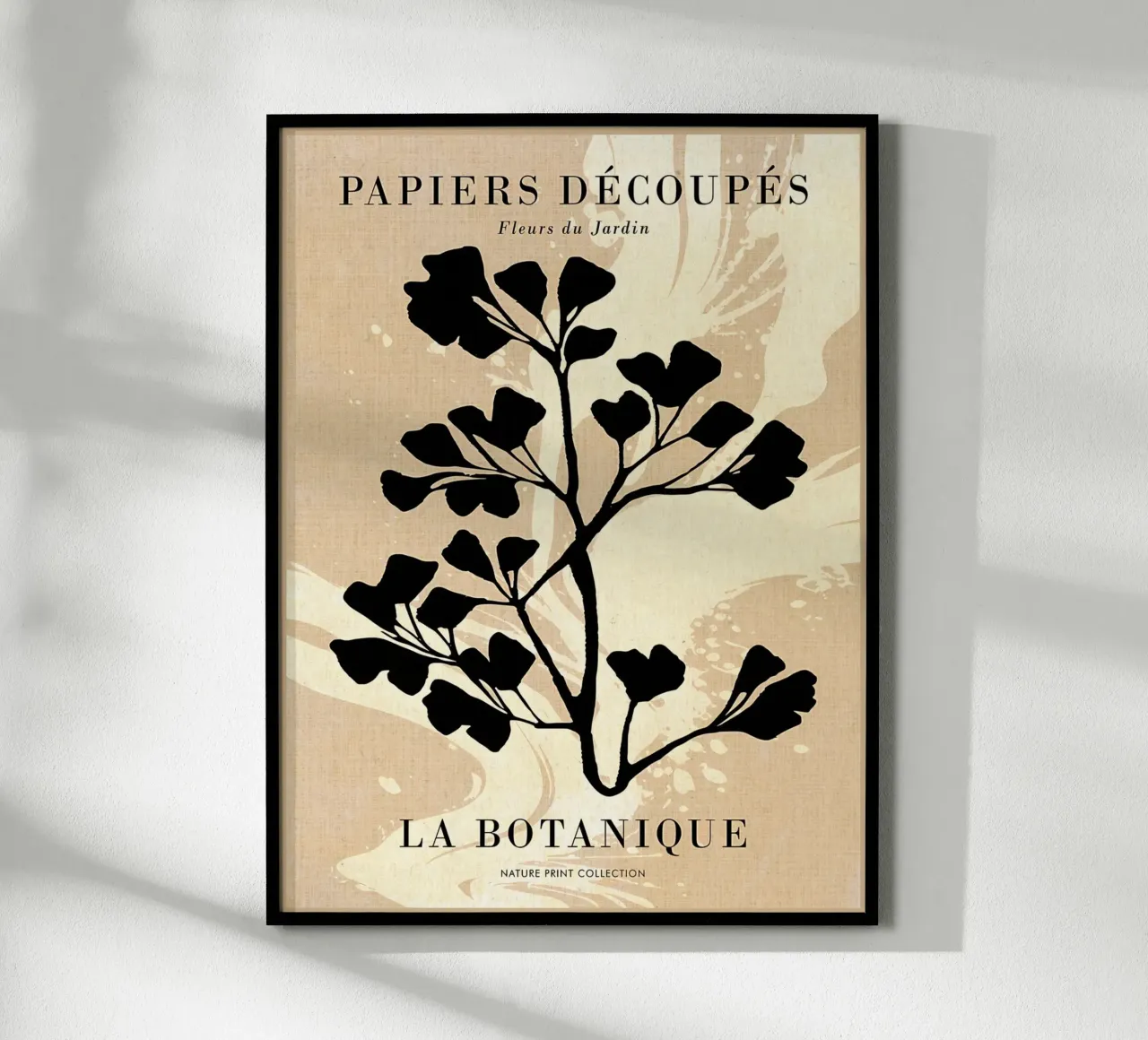 Fleurs du Jardin in beige carta hahnemühle da Paul Studio