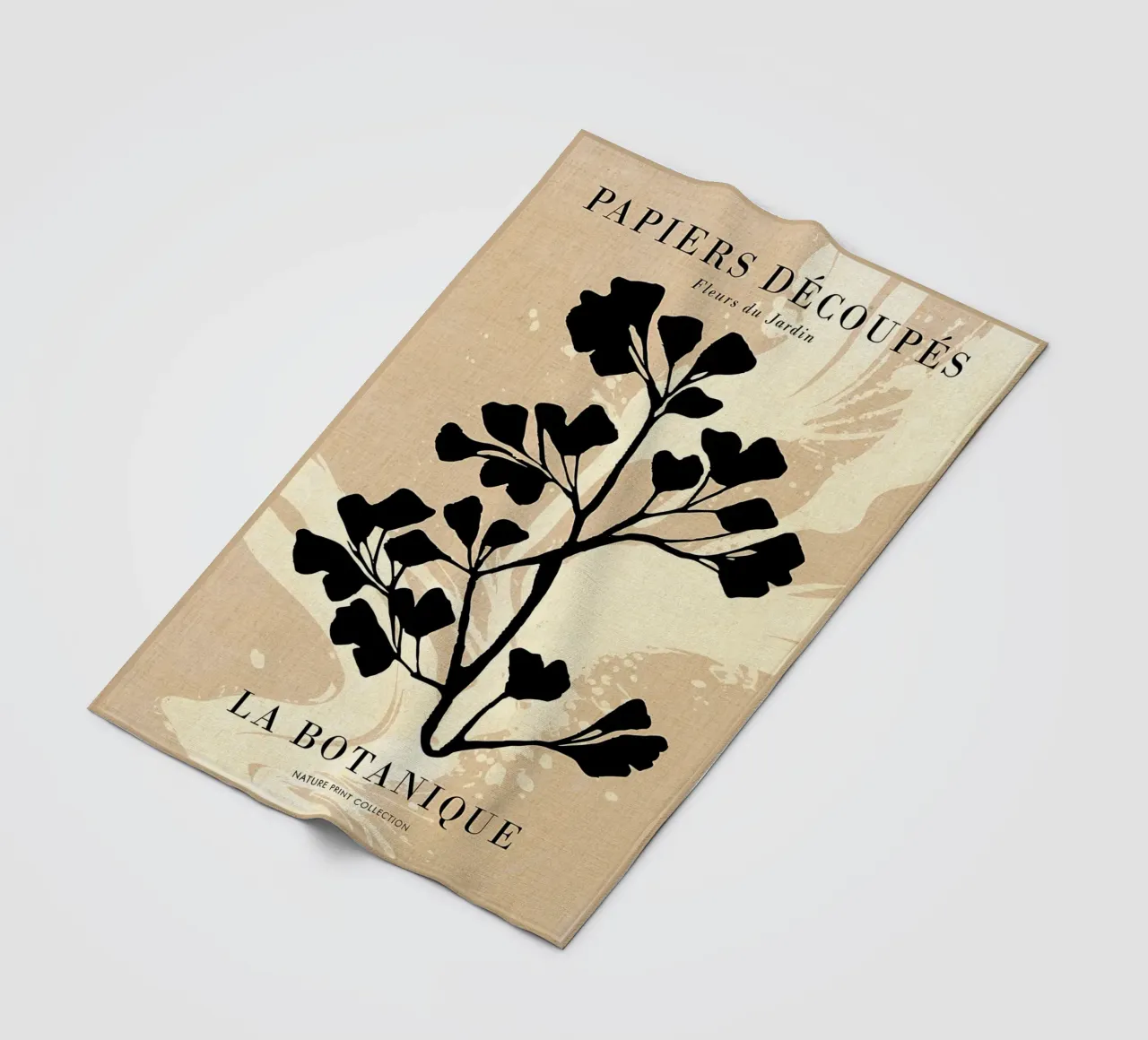 Fleurs du Jardin in beige coperta in pile da Paul Studio