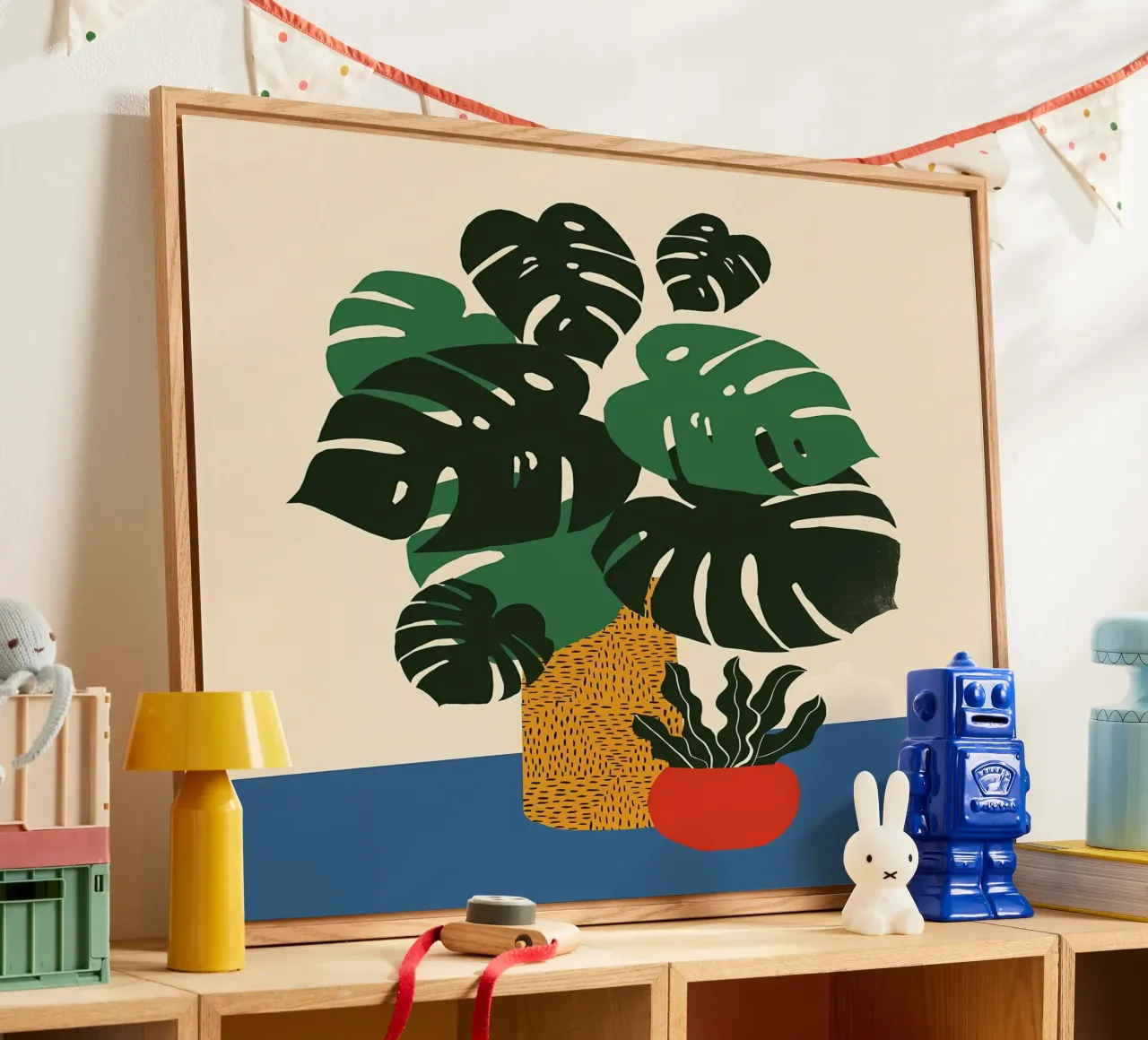 Monstera verde plexiglass da Jose