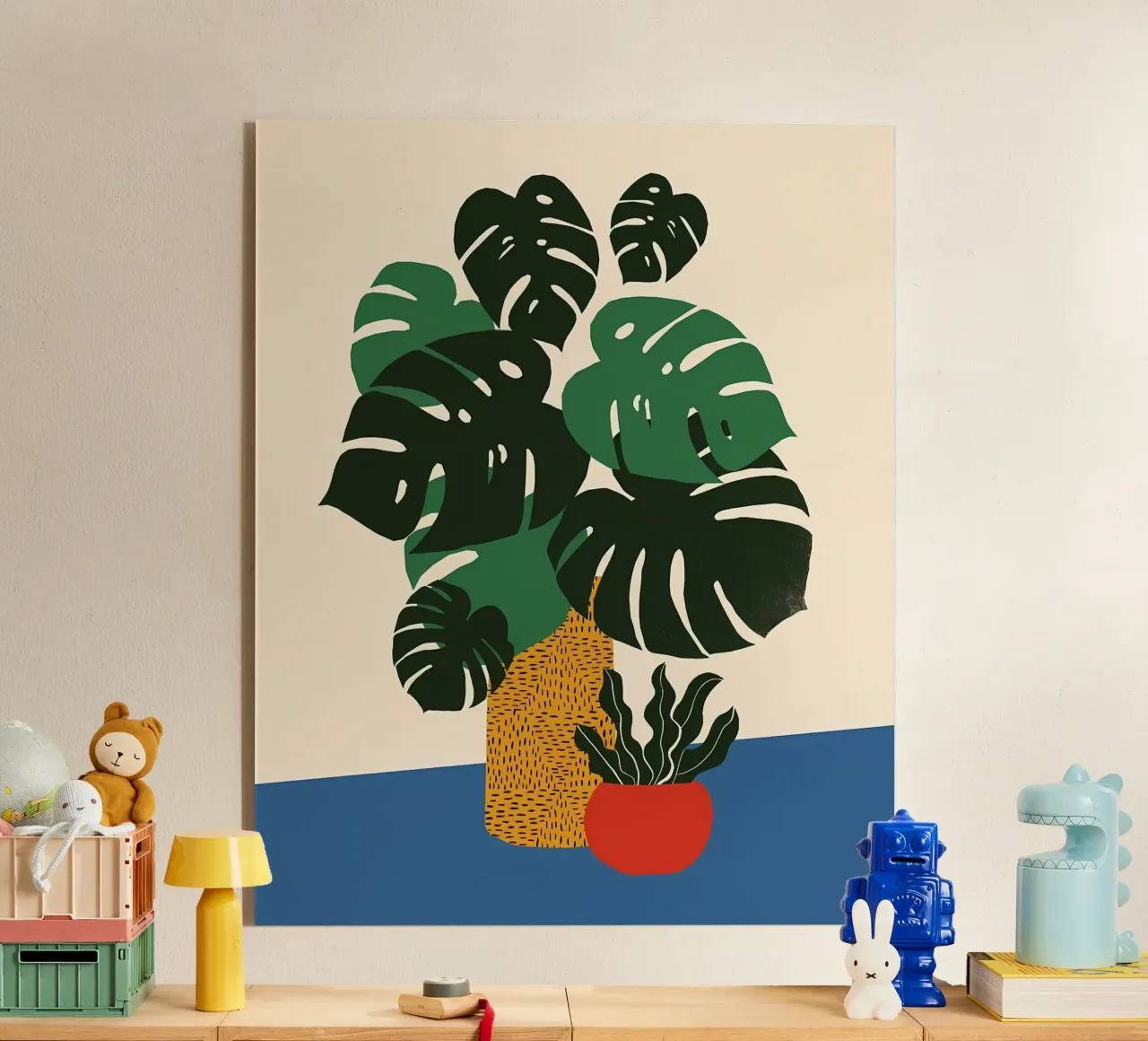 Monstera verde plexiglass da Jose